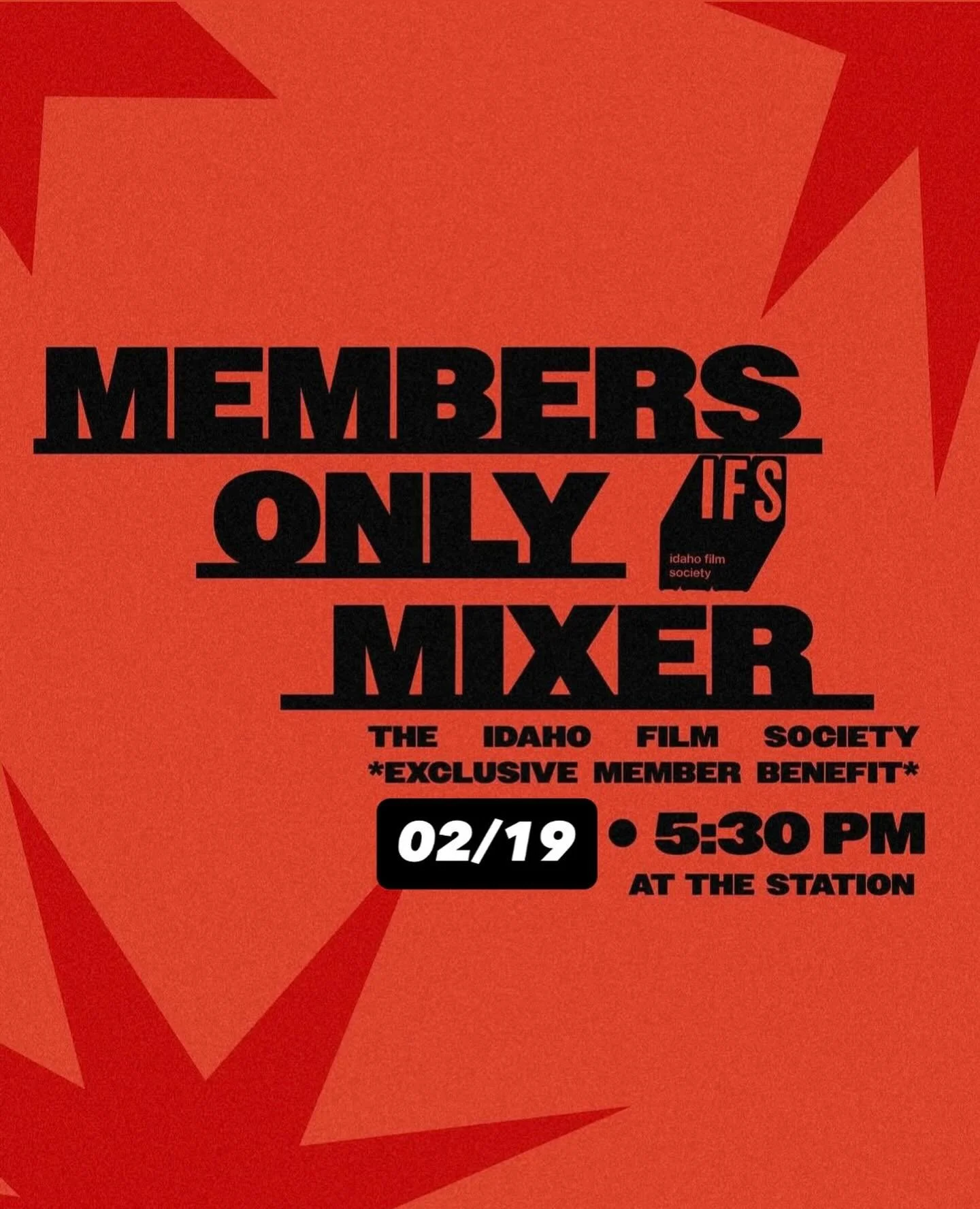Calling all IFS Members! This Thursday marks our first Members Mixer of 2026! Swing on by, mingle with other film lovers, and check out our new production space! First drink&rsquo;s on us! Following the mixer we&rsquo;ll have our second member&rsquo;