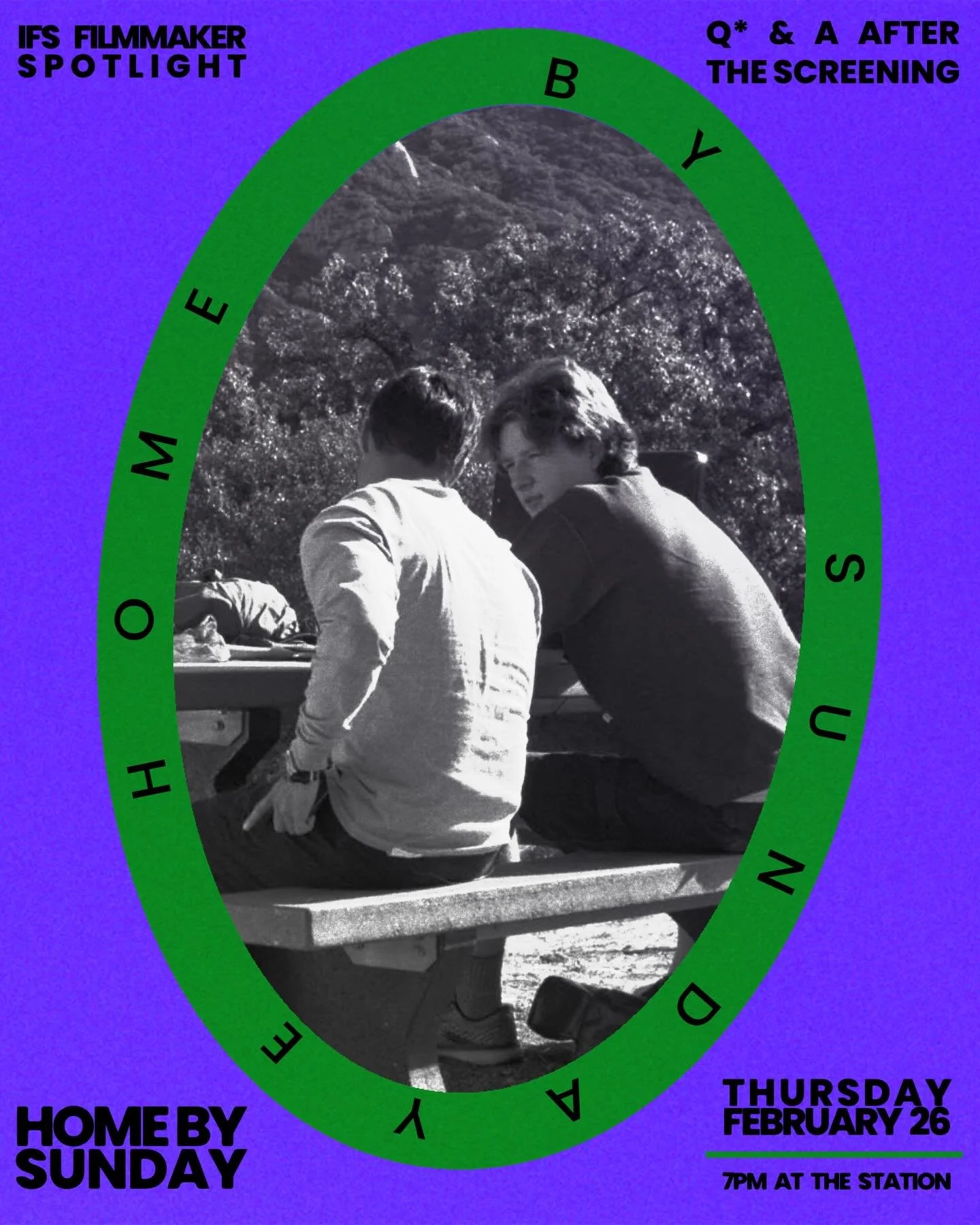 Wrapping up February at IFS!

THURSDAY FEB. 26, 7PM: Home by Sunday IFS Filmmaker Spotlight

Join us for a special screening of a film about four highschoolers finding independence on an empty L.A. college campus during spring break. Written and dire