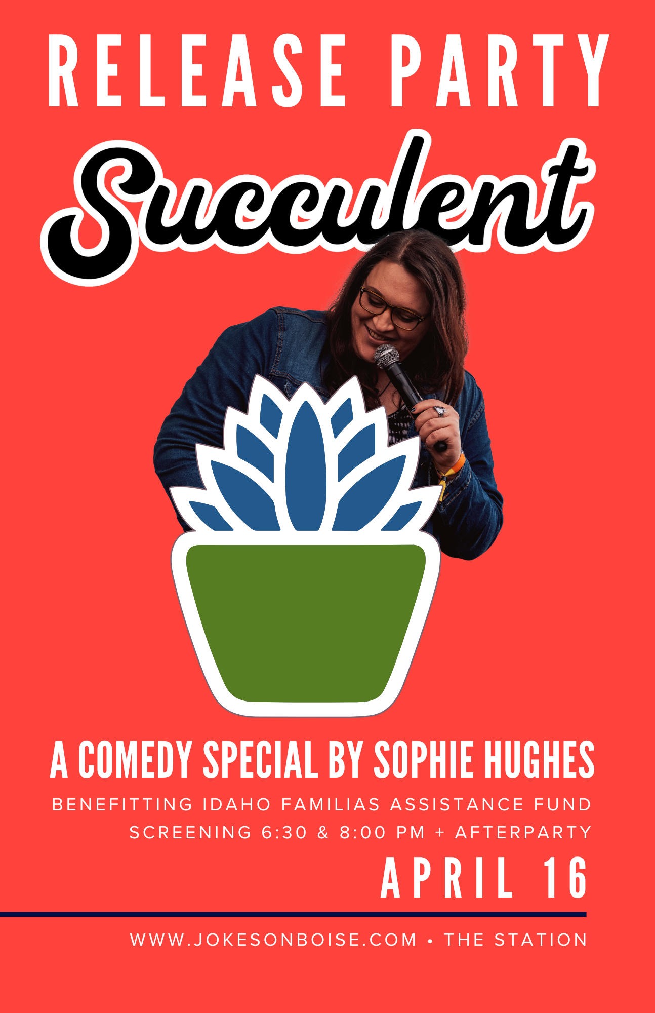 Succulent Release Party+Fundraiser