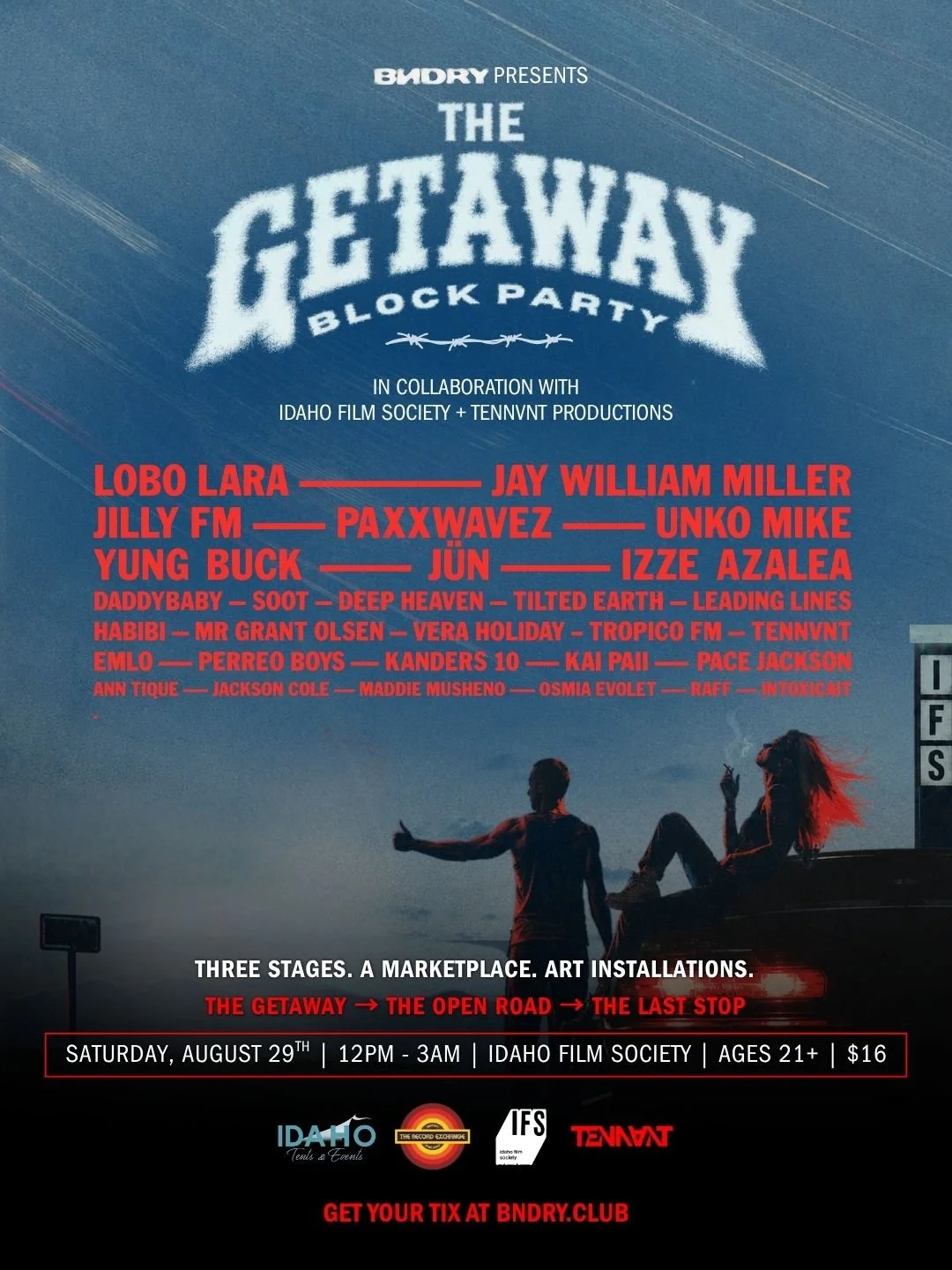 BNDRY Presents: The Getaway Block Party