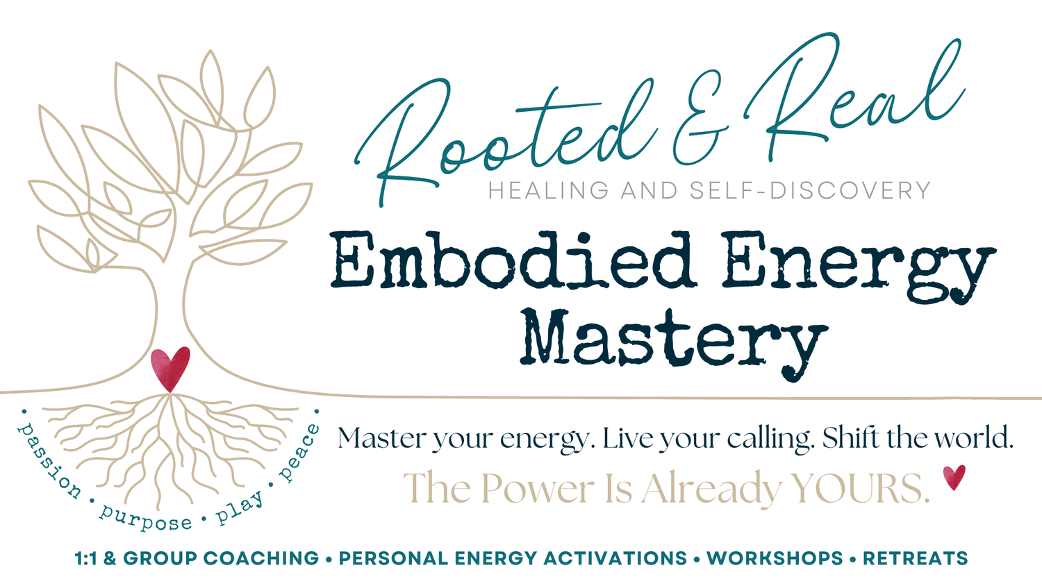 Rooted &amp; Real Healing and Self-Discovery
