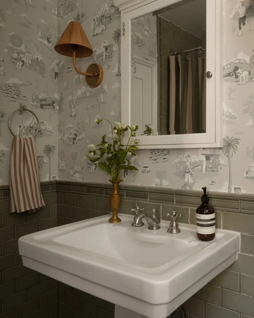 Small spaces have a unique power.
They don&rsquo;t need to do everything&hellip;
they just need to say something.

Bathrooms, powder rooms, tucked-away corners &mdash; these are places where story can lead. Where restraint gives way to personality. W