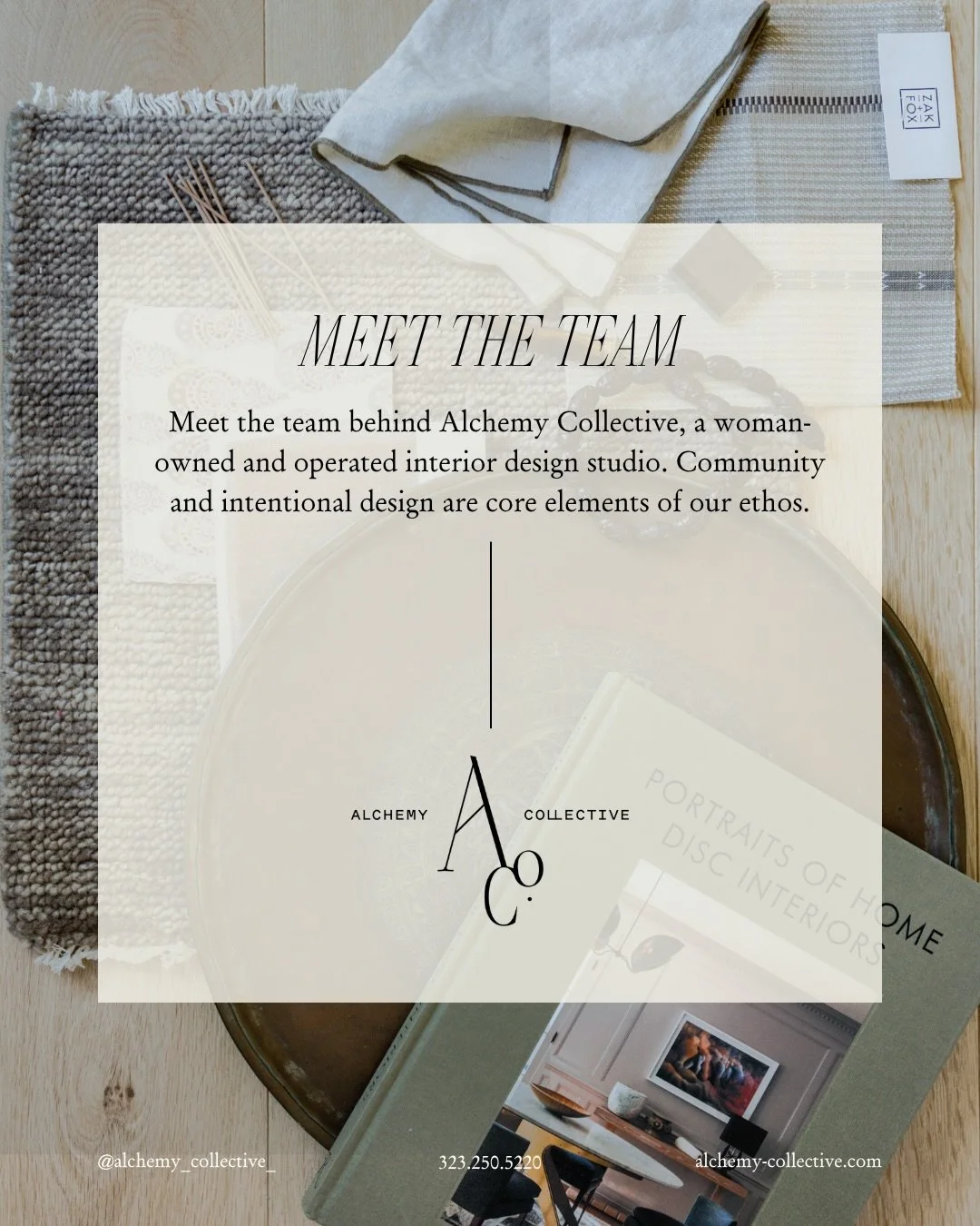 Meet the women behind Alchemy Collective ✨
What began as a passion for thoughtful, intentional design has grown into a collaborative studio rooted in creativity, vision, and bringing beautiful homes to life.

From early concept development and archit