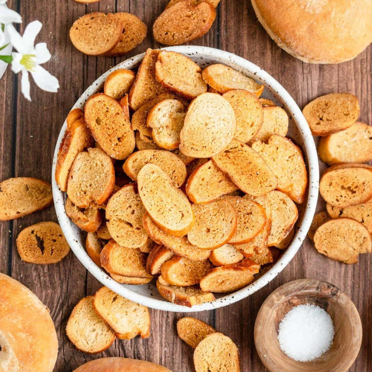 Sourdough Bread Chips