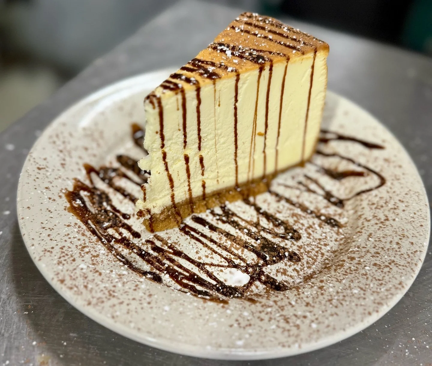 Treat yourself to a slice of our  cheesecake and $3 house wines this Wednesday...now that’s amore. โค๏ธ
