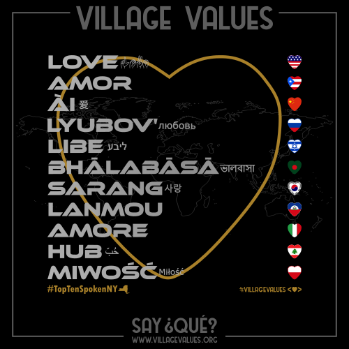 village_values_say_que_LOVE_Top_Spoken_NY_header.png