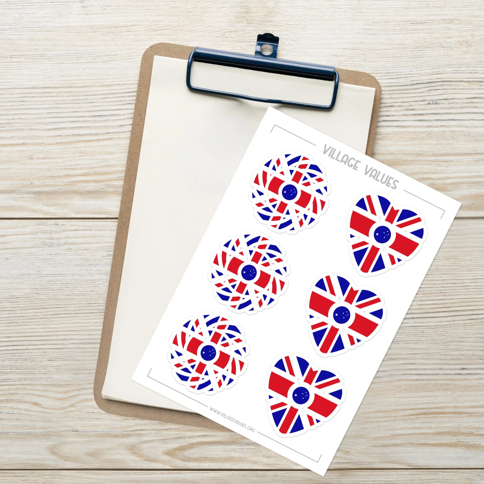 British Australian | Multinational Patriot | Sticker Sheet
