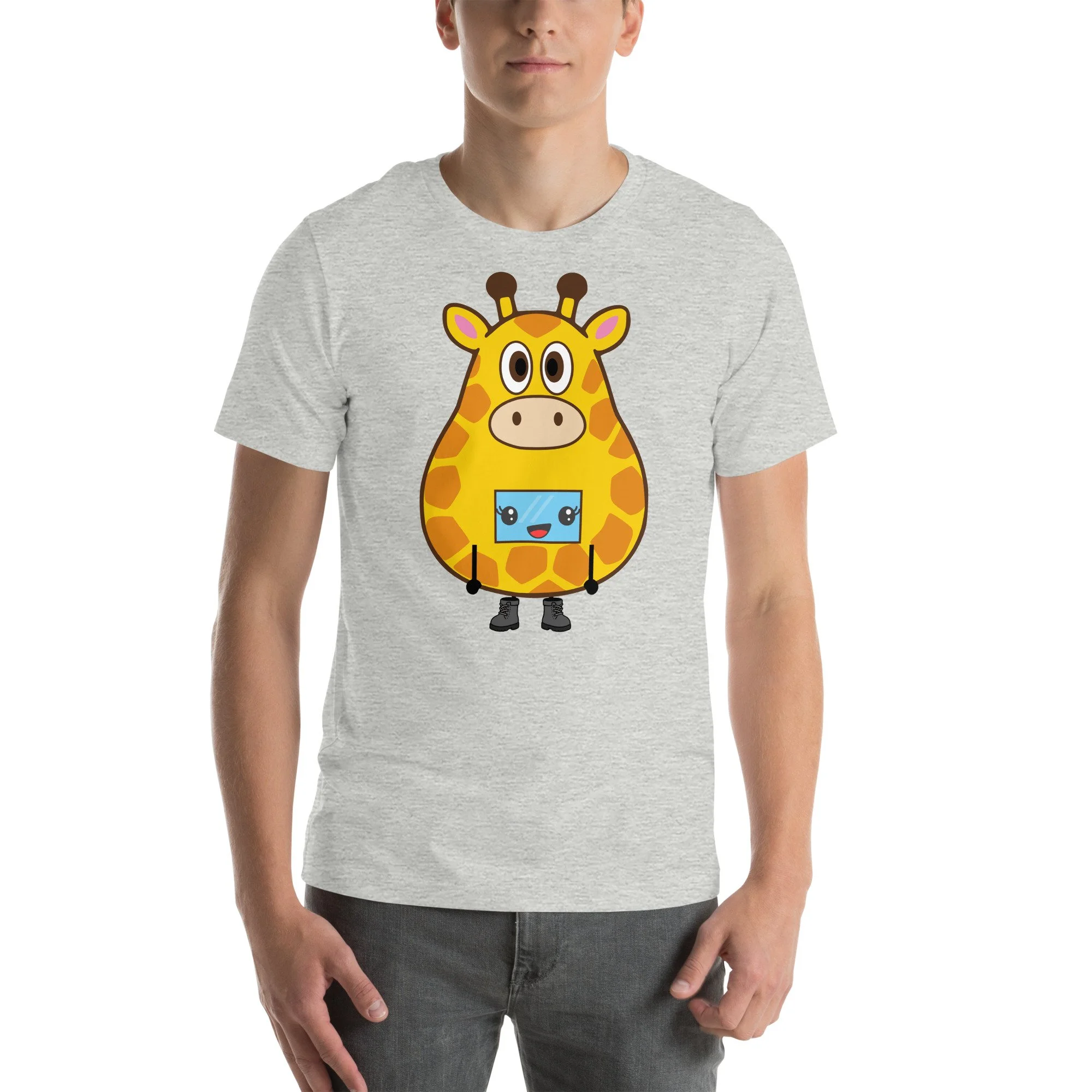 Grace the Giraffe Water Drop | Gold Rush Chronicles | Unisex T-shirt