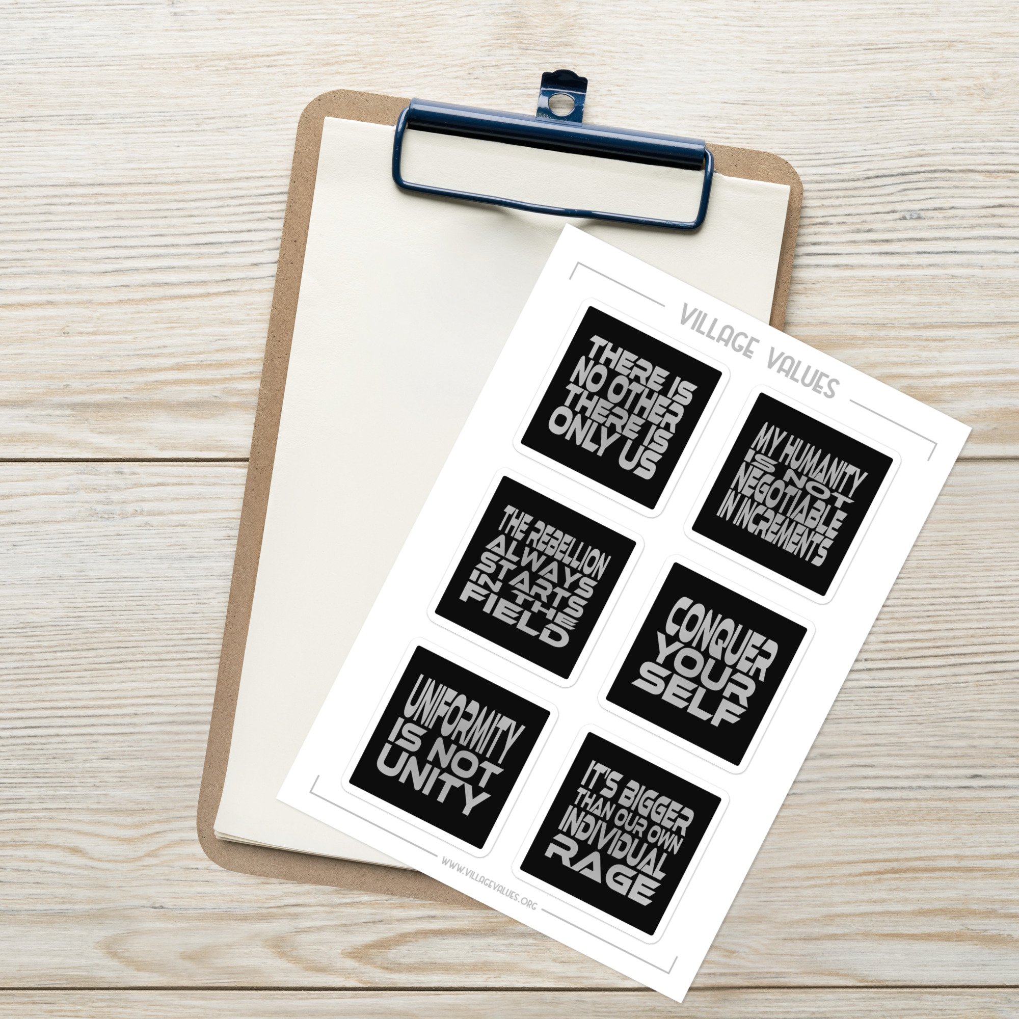 Black Coffee Vol. 1 | Sticker Sheet