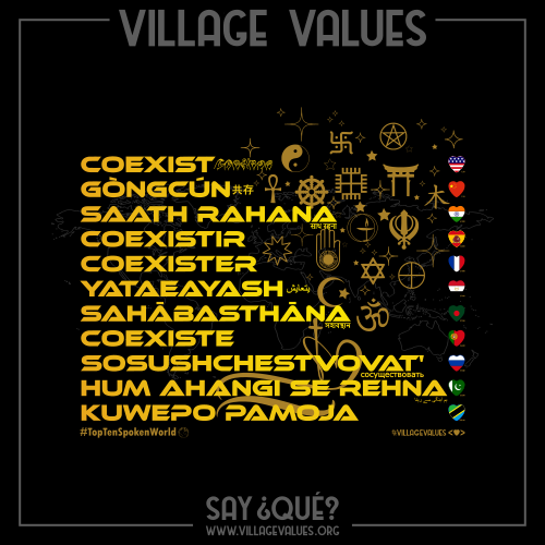 Coexist (World) (Yellow)