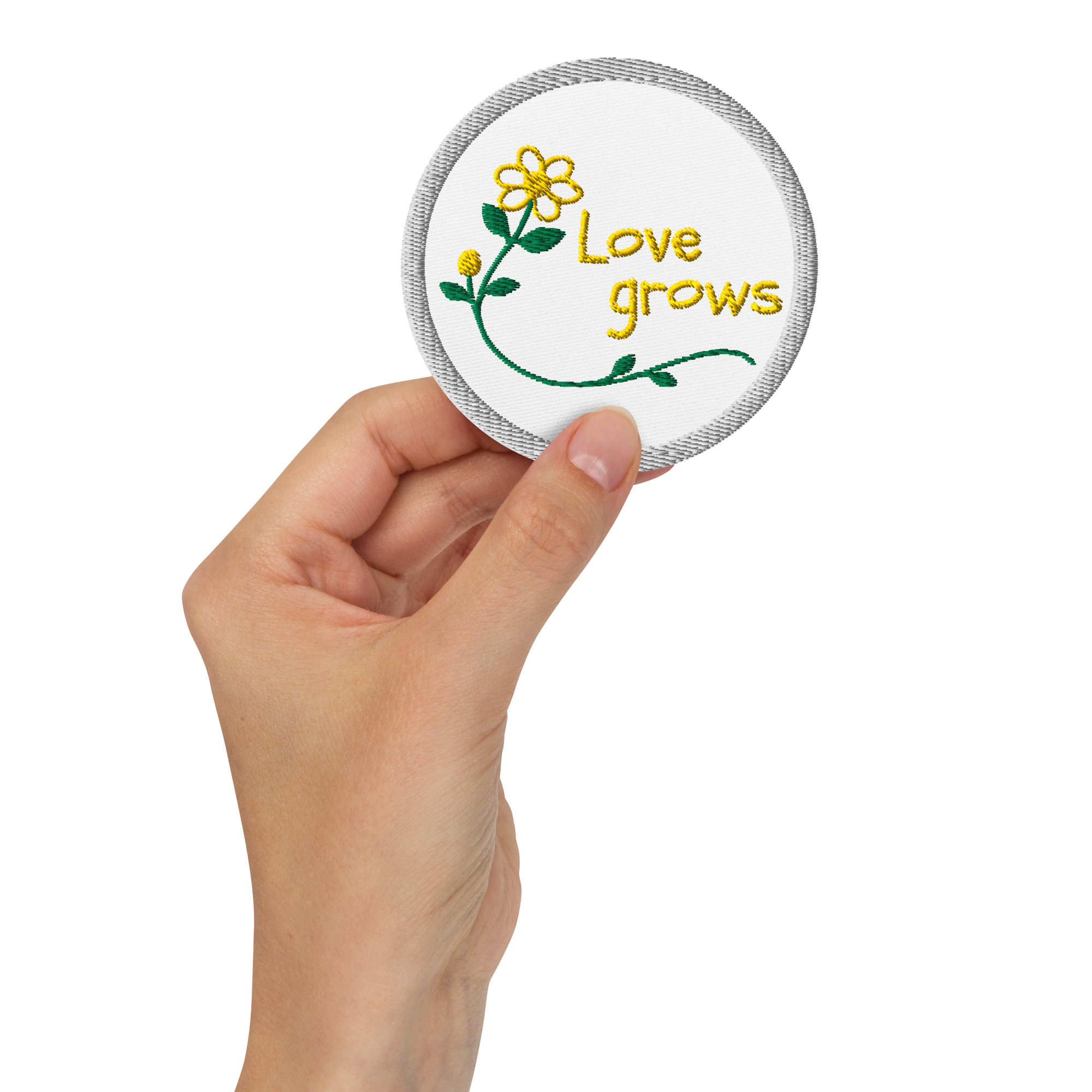 Love Grows | La La Love Series | Embroidered Patch