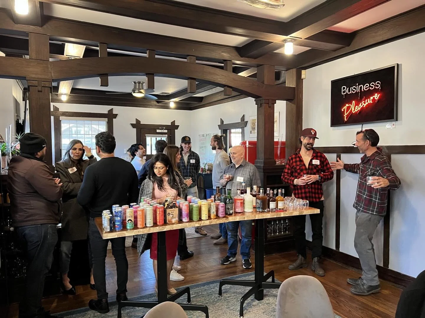 Another shockingly Boozyless happy hour. We tried over 20 different N/A functional beverages and found some new favorites to stock in the Fridge.