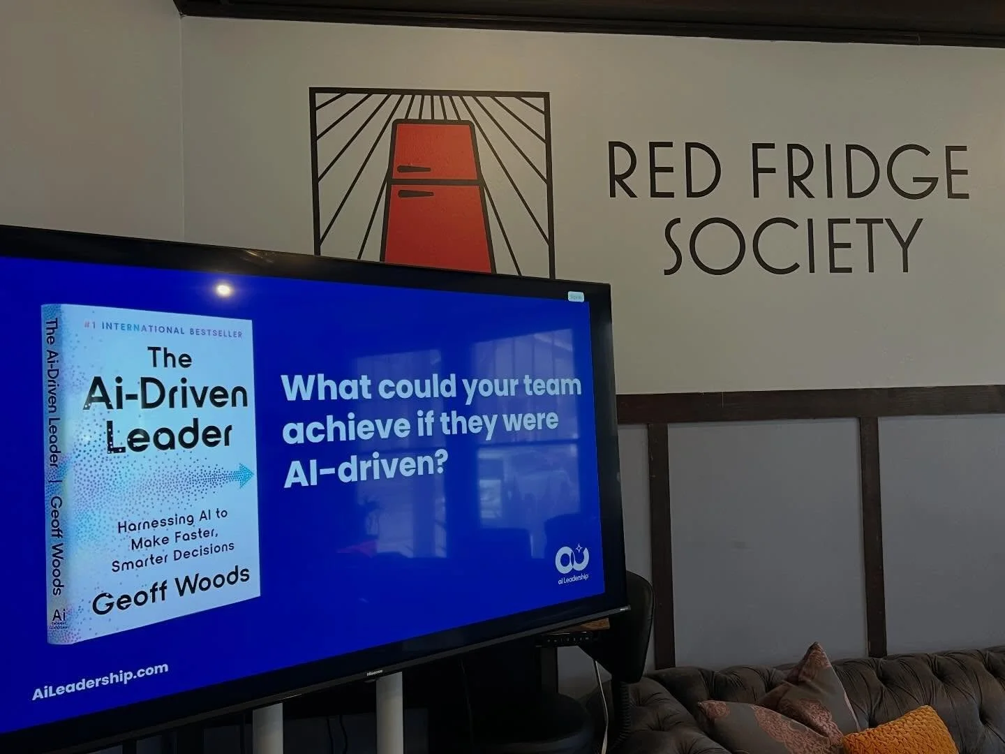 Founder&rsquo;s Lunch with Magnate and author of The AI Driven Leader.