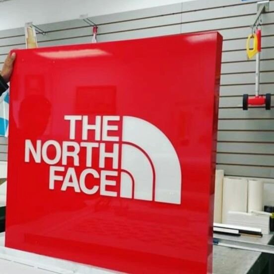 &quot;Remembering the anticipation of a while ago, just before we installed The North Face sign. The adventure was about to begin, and the iconic logo was ready to mark the way. 🏞️❄️ #TheNorthFace #Throwback #AdventureAwaits&quot;