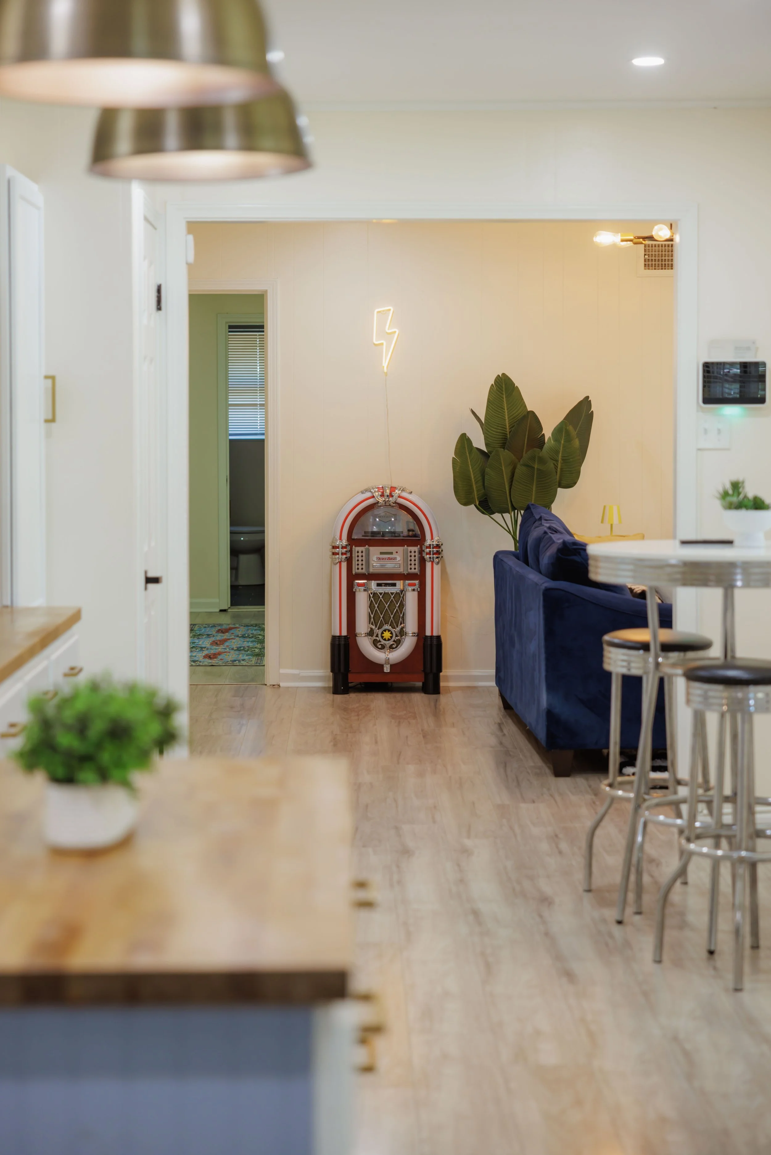 Open-concept spaces that make it easy to gather, cook, and unwind.