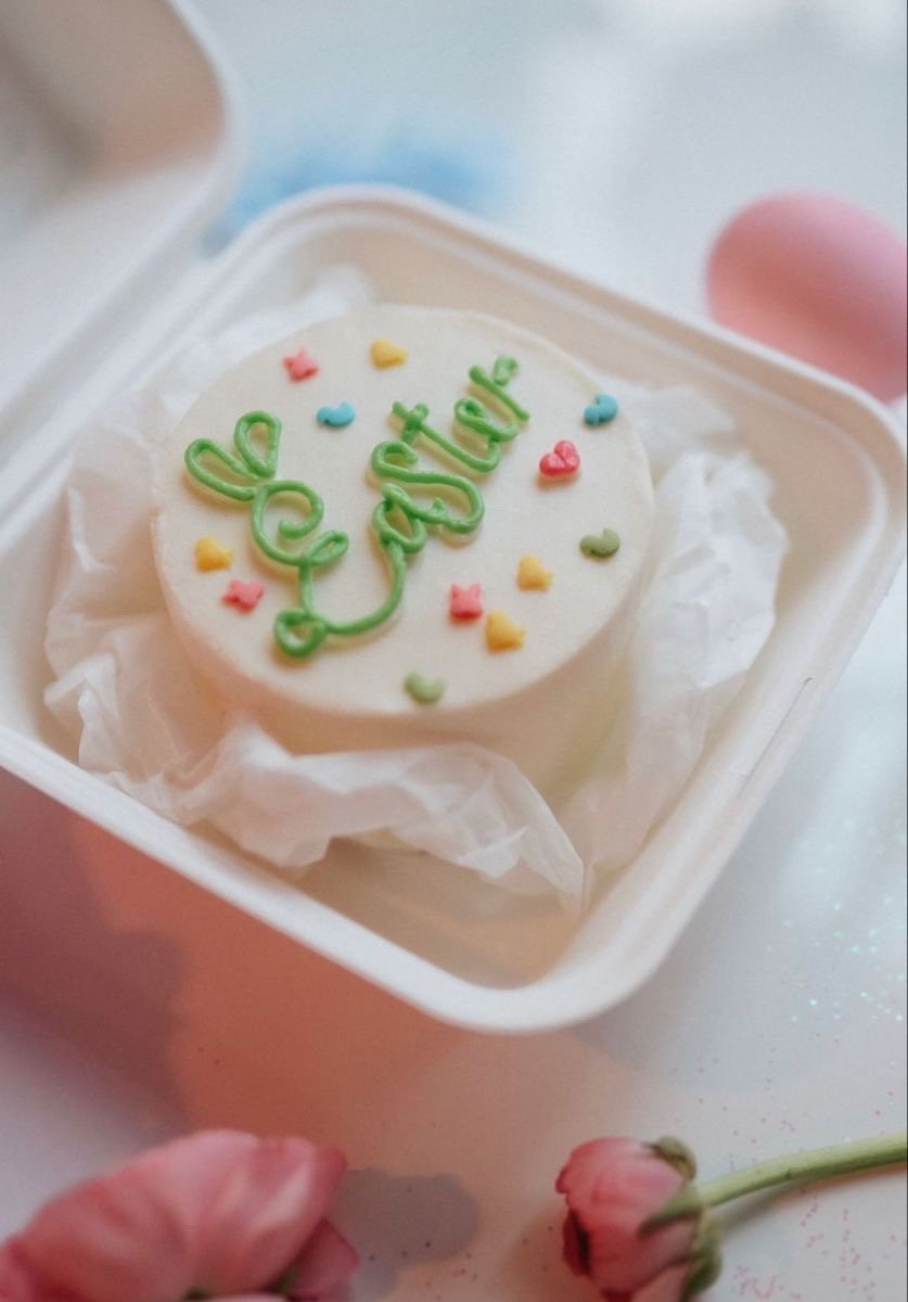 Easter bento cake