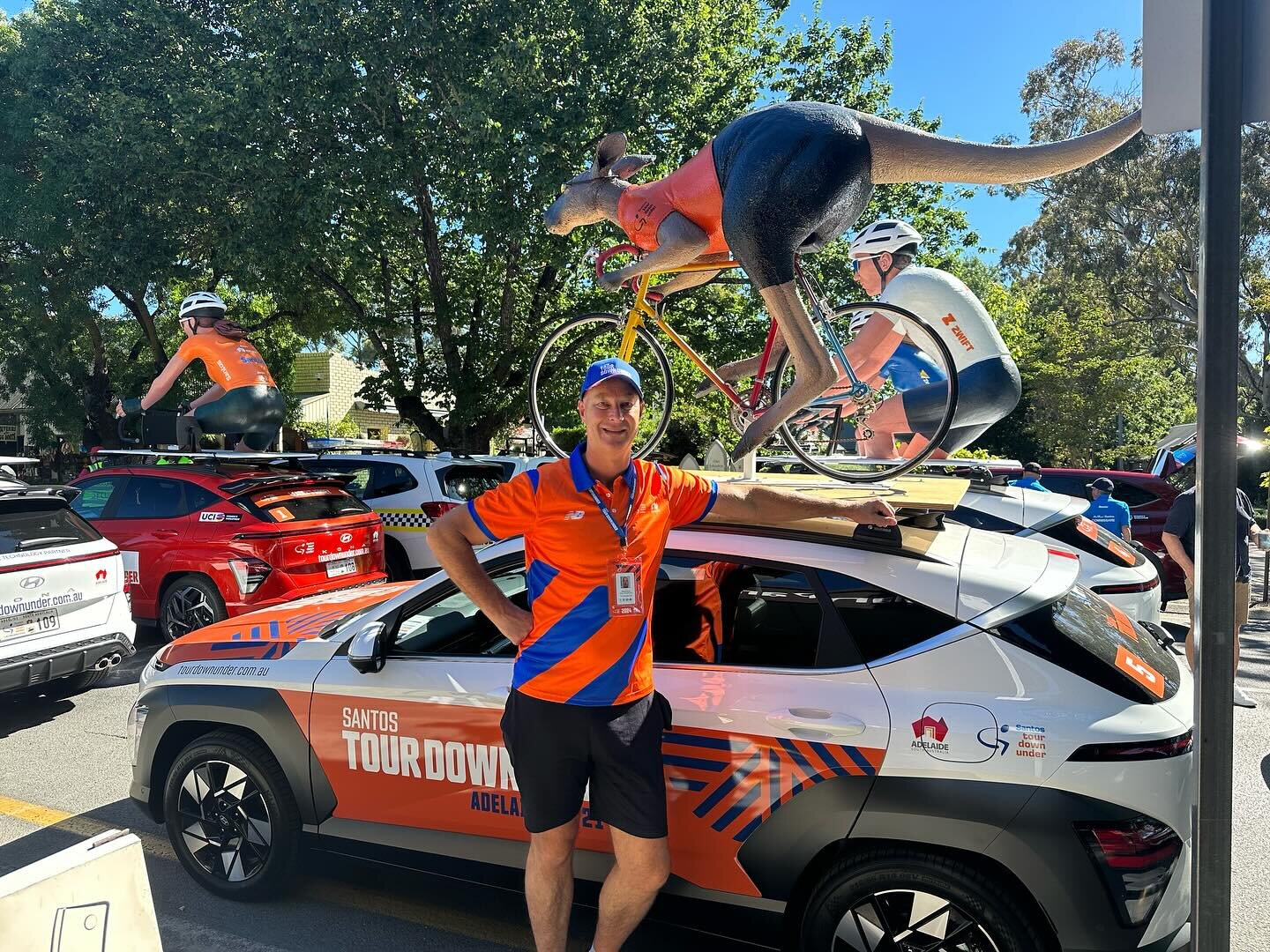 TDU with Oppy 
Give us a wave 👏👏