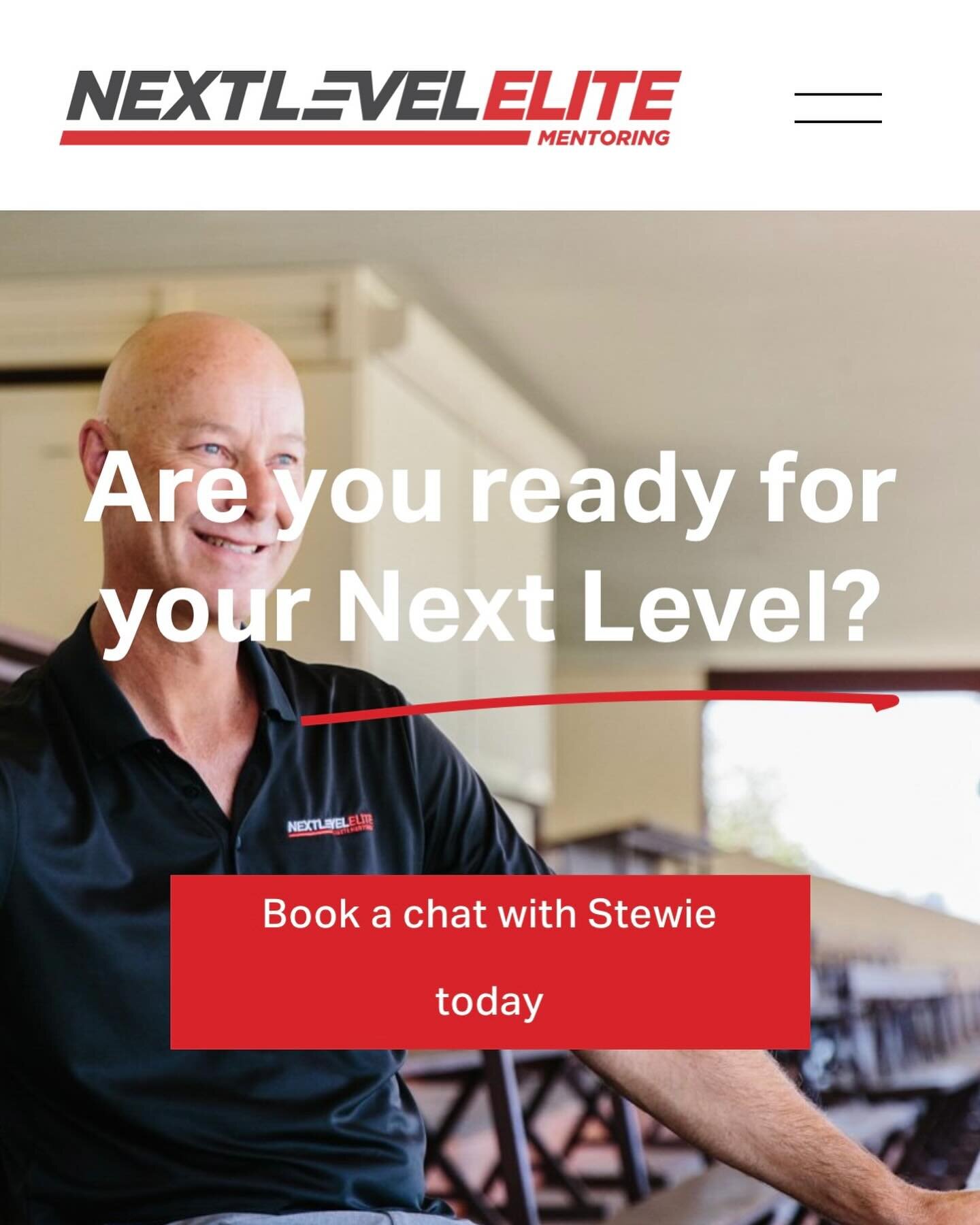 New Year&hellip;&hellip;New Goals
Considering some guidance???
Let&rsquo;s have a Stewie chat.
Book a time online
https://www.nextlevelelite.com.au/