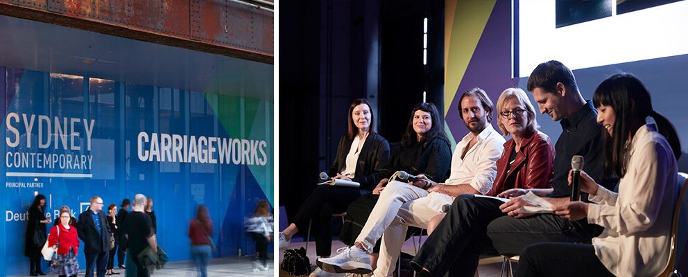 studioplusthree talking Art and Architecture at Sydney Contemporary Art Fair