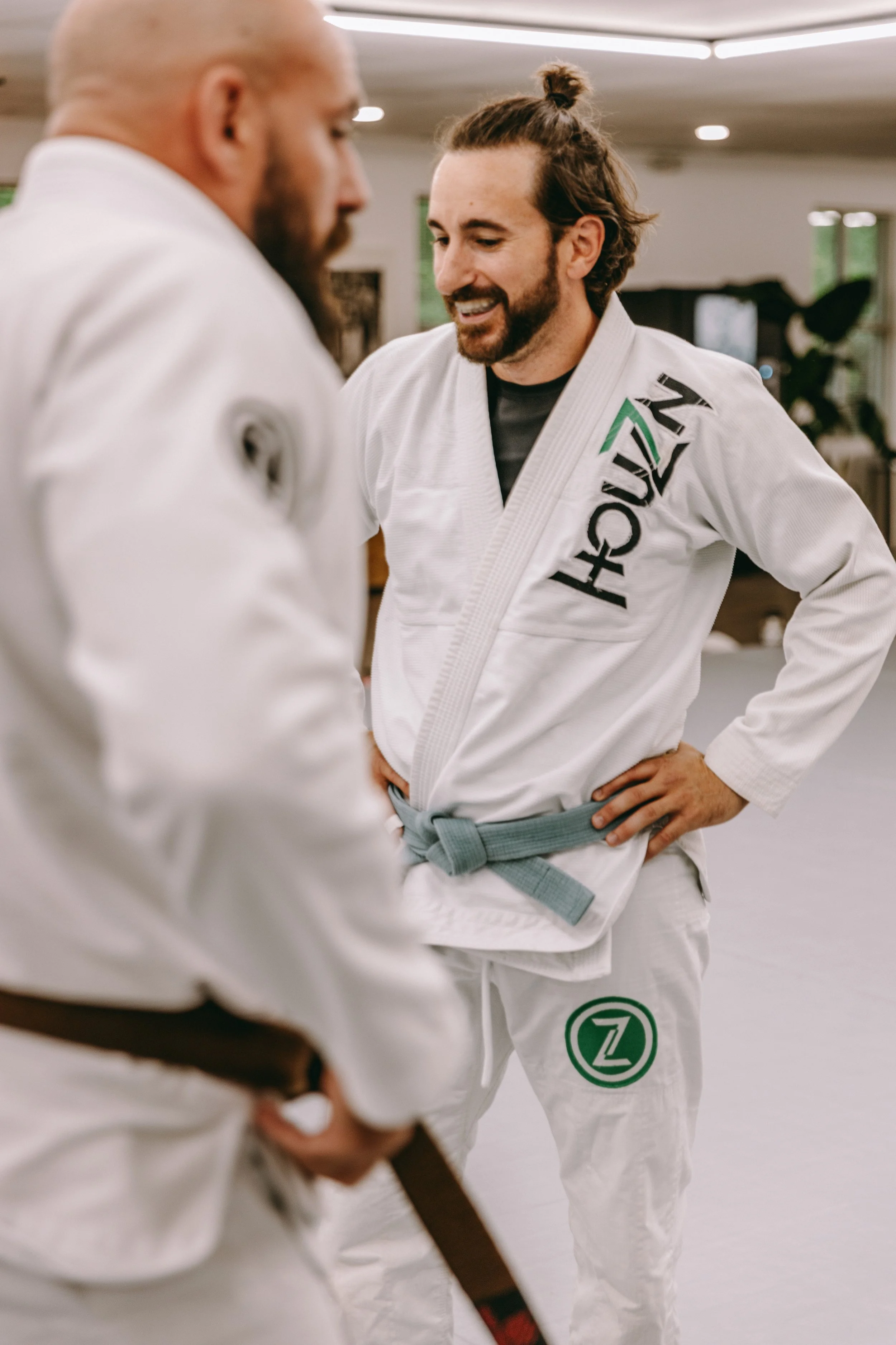 Portrait of Michael Rentz, co-founder of Gnosis Freight and member of Houzn Jiu Jitsu Academy.