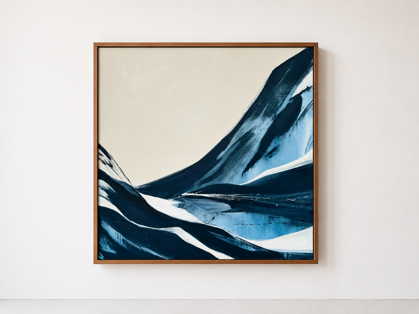 Let us sail on gentle winds 36 x 36"