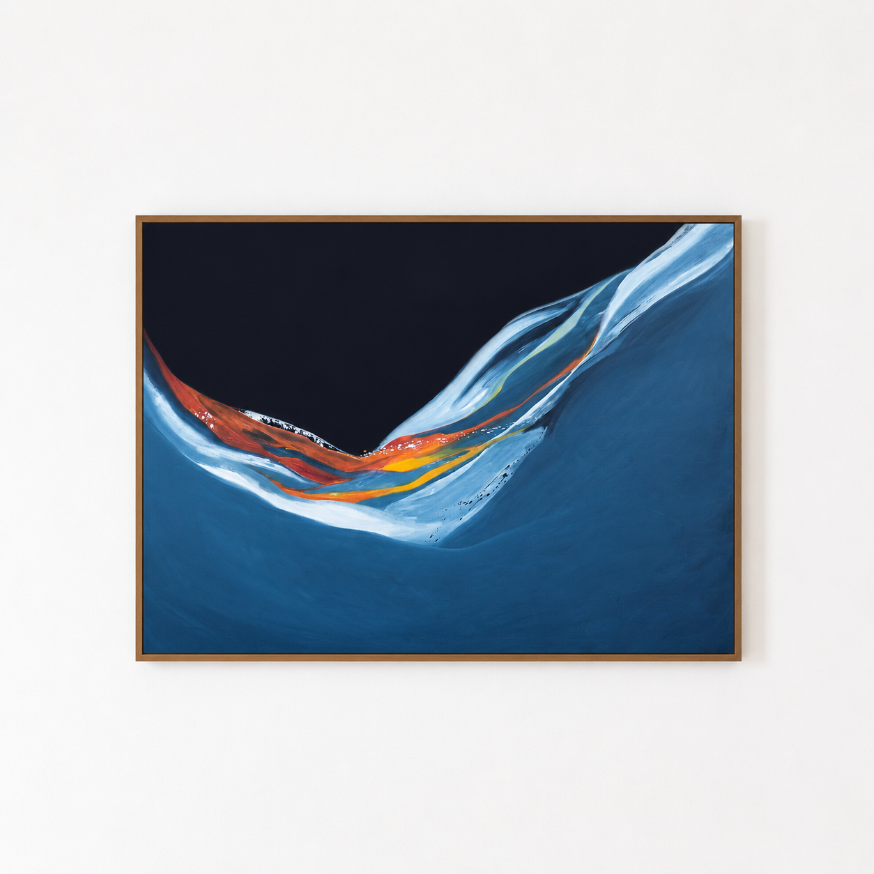 Indigo whispers 36 x 48'