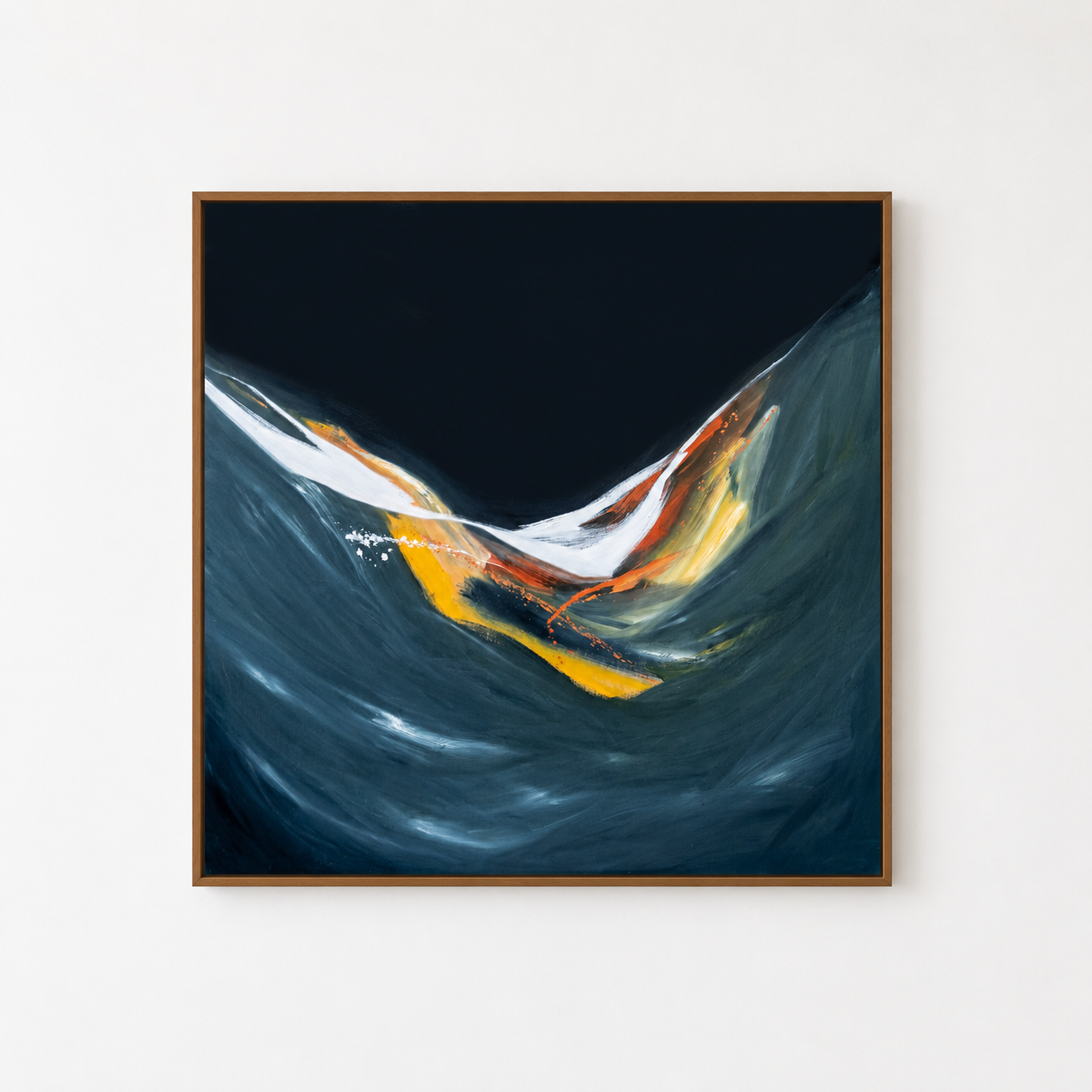 Golden Horizon 48 x 48”