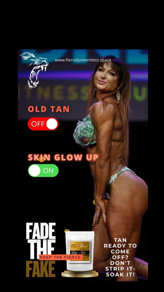 Stage? Over. 
Tan? Clinging for dear life. 
Grind? Never quits. 

One soak &mdash; bronze gone, beast stays. 💦🔥

Link in bio for Glow Reset Soak✨️ 
DM for exclusive athlete offer. 

Delivery available or collect from Chatswood West.

 #GlowReset #S