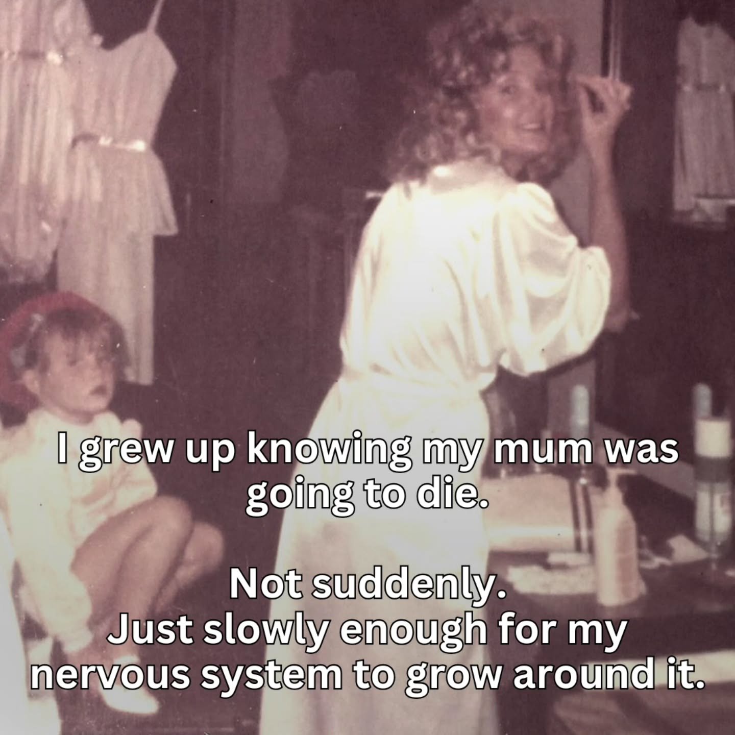 I think becoming a mother made me understand my own mum in ways I never could as a child.

Some women weren&rsquo;t just raising children.
They were surviving while doing it.

And I think growing up around that changes you forever.

It shapes how you