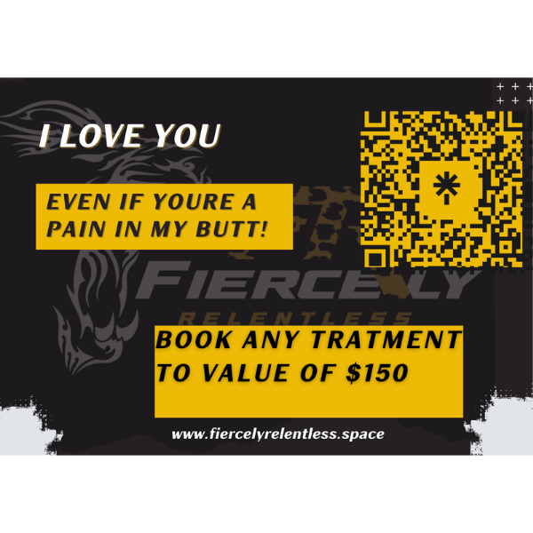 I love you voucher $100