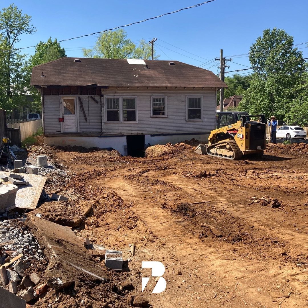 Prepping to lay the foundation for this dream addition&mdash;stay tuned for more updates on this project in East Nashville. 

Reach out today to experience the BuildCo7 difference. 
📲 615.891.2398
💻 Buildco7.com