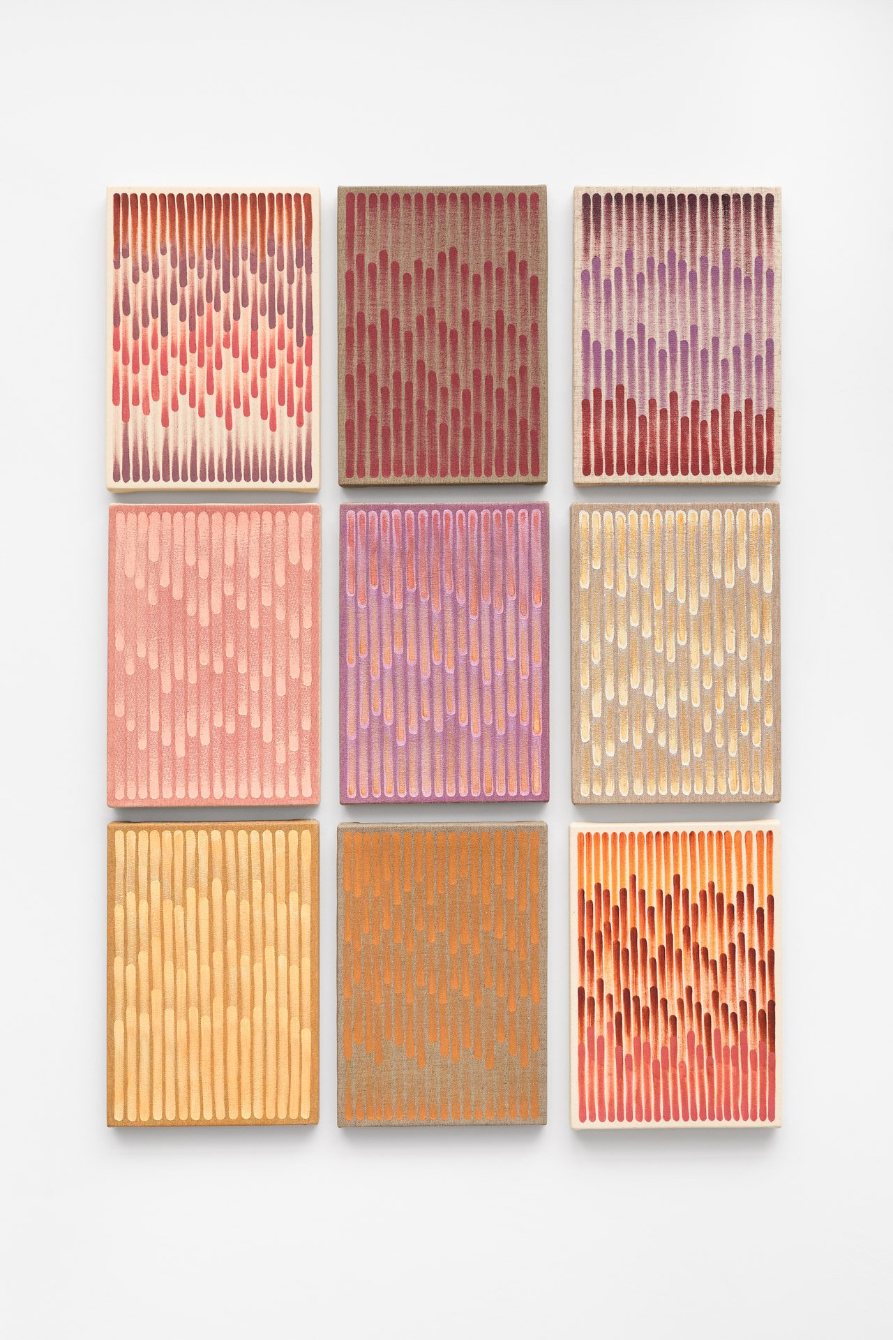 Composição 4, 2025 | Técnica mista | 30 x 21 cm (cada)