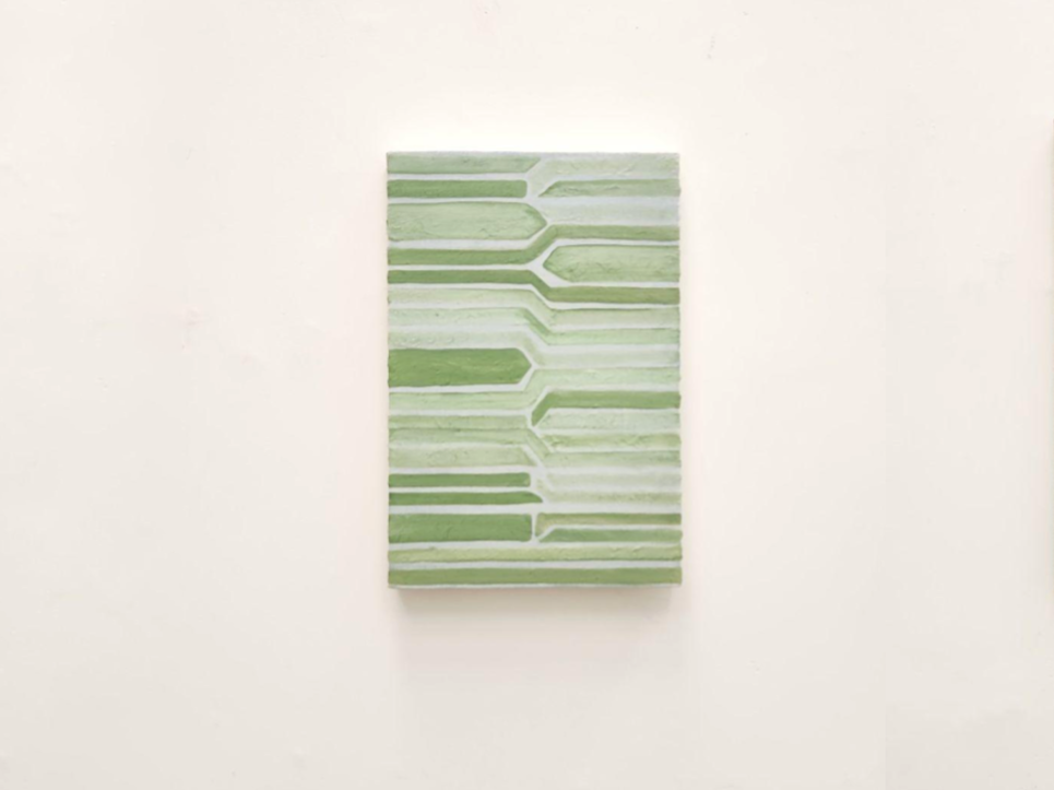 s.t, 2023 | Óleo e acrílica sobre tela |  31 x 20 cm	