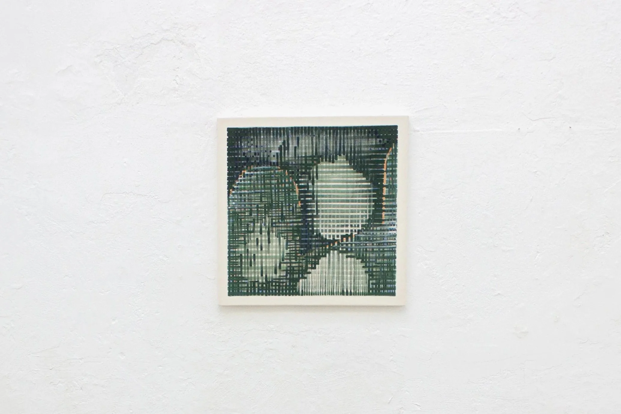 Tramas 06, 2022 | Oil on linen | 19,6 x 19,6 in