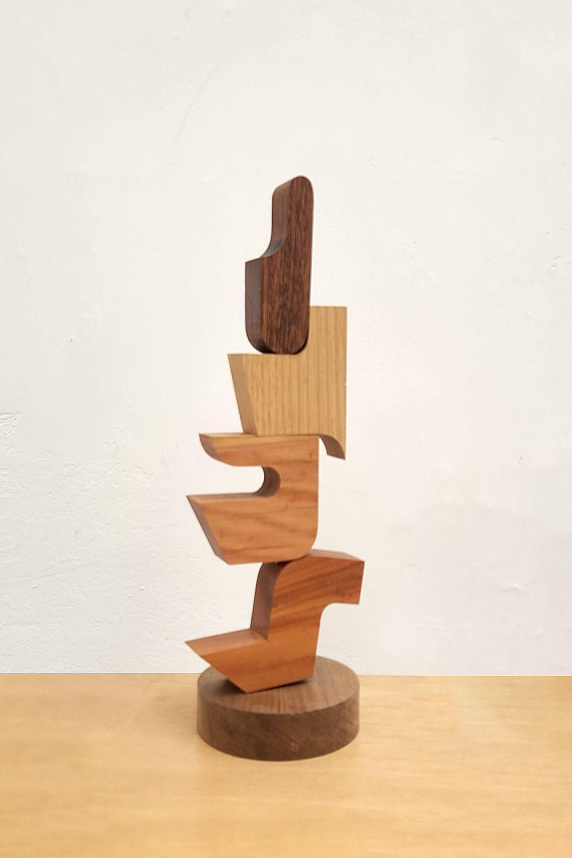 Adendite 03, 2023 | Sucupira wood, peroba, tauari and iron | 17,7 x 7 x 5,9 in