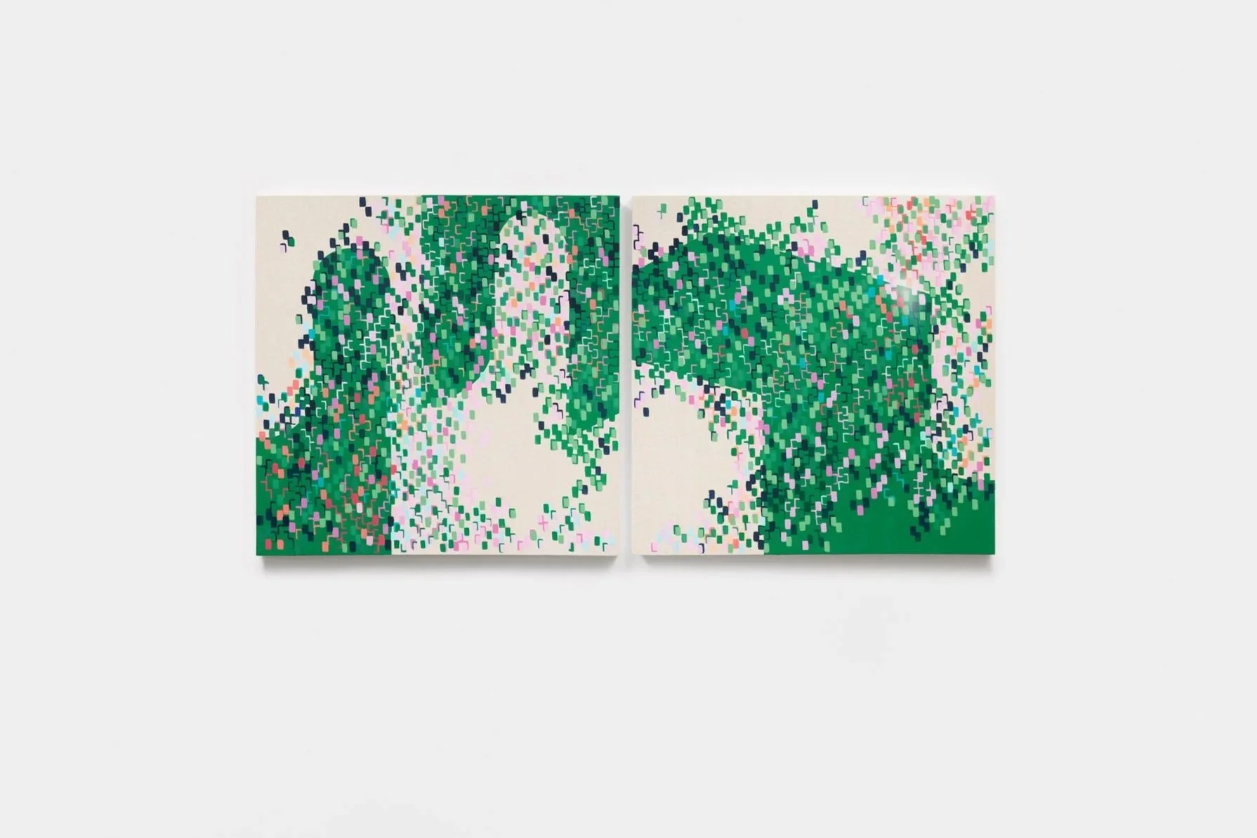 s.t, 2026 | Técnica mista sobre linho | 100 x 205 cm