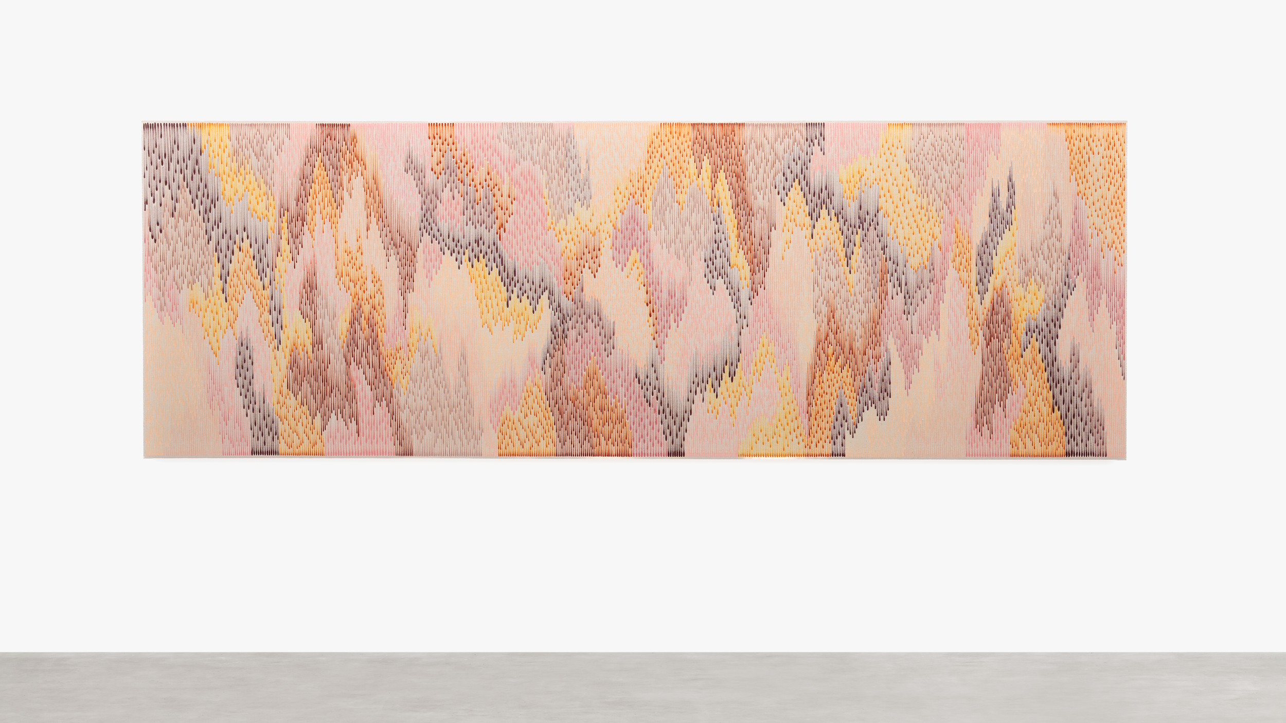 untitled, 2026 | Oil on linen | 39,3 x 118,1 in