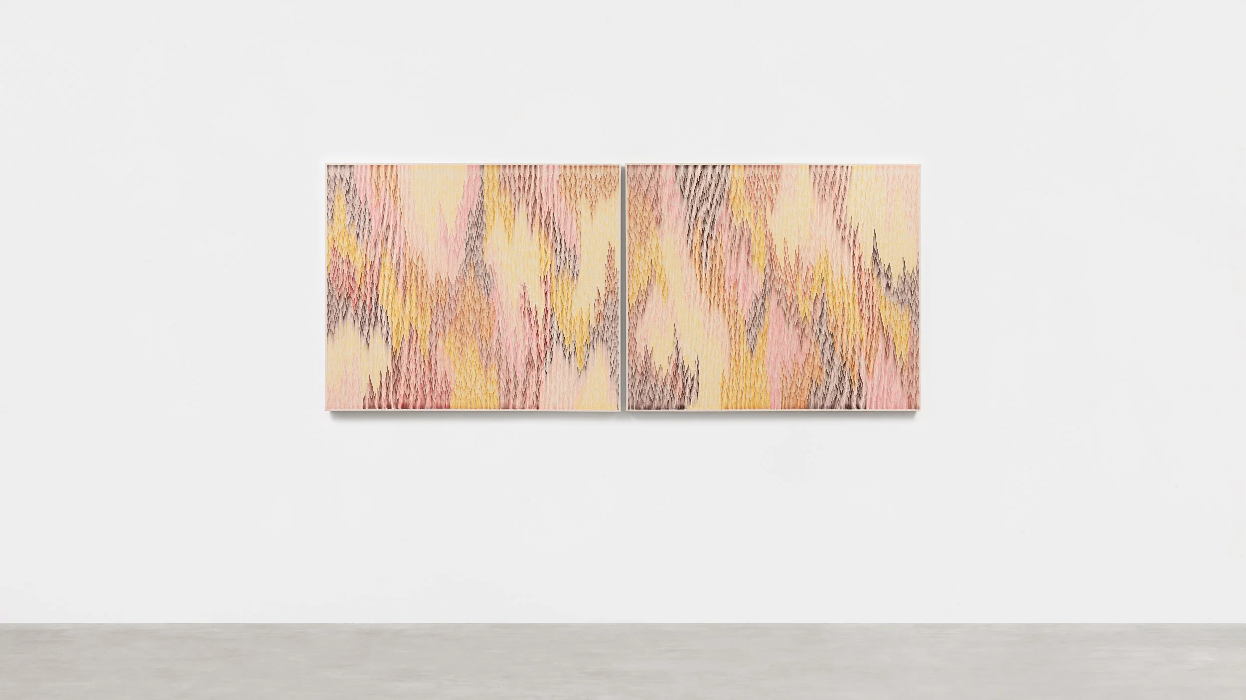 s.t, 2026 | Óleo sobre linho | 100 x 240 cm