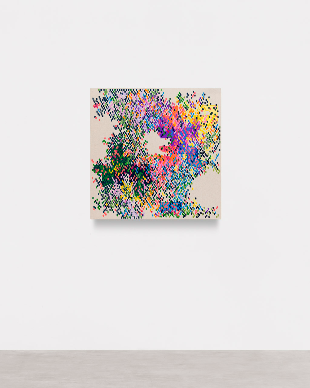 s.t, 2026 | Óleo sobre linho | 100 x 100 cm