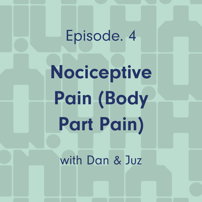 Ep 4. Nociceptive Pain (Body Part Pain)
