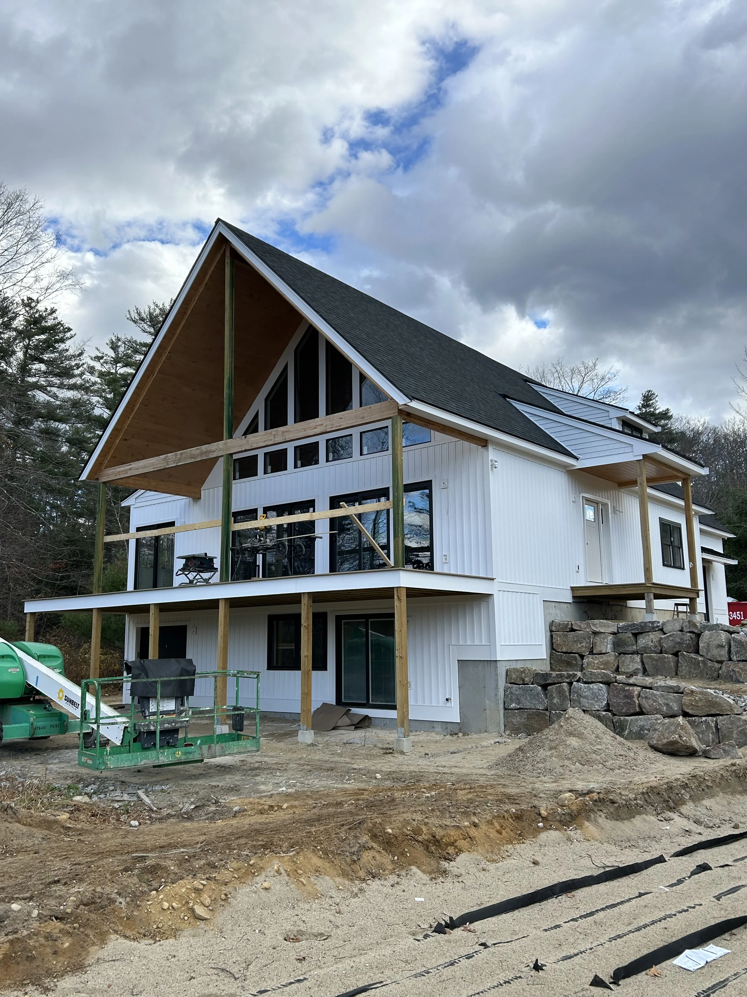 Northshore exteriors roofing project