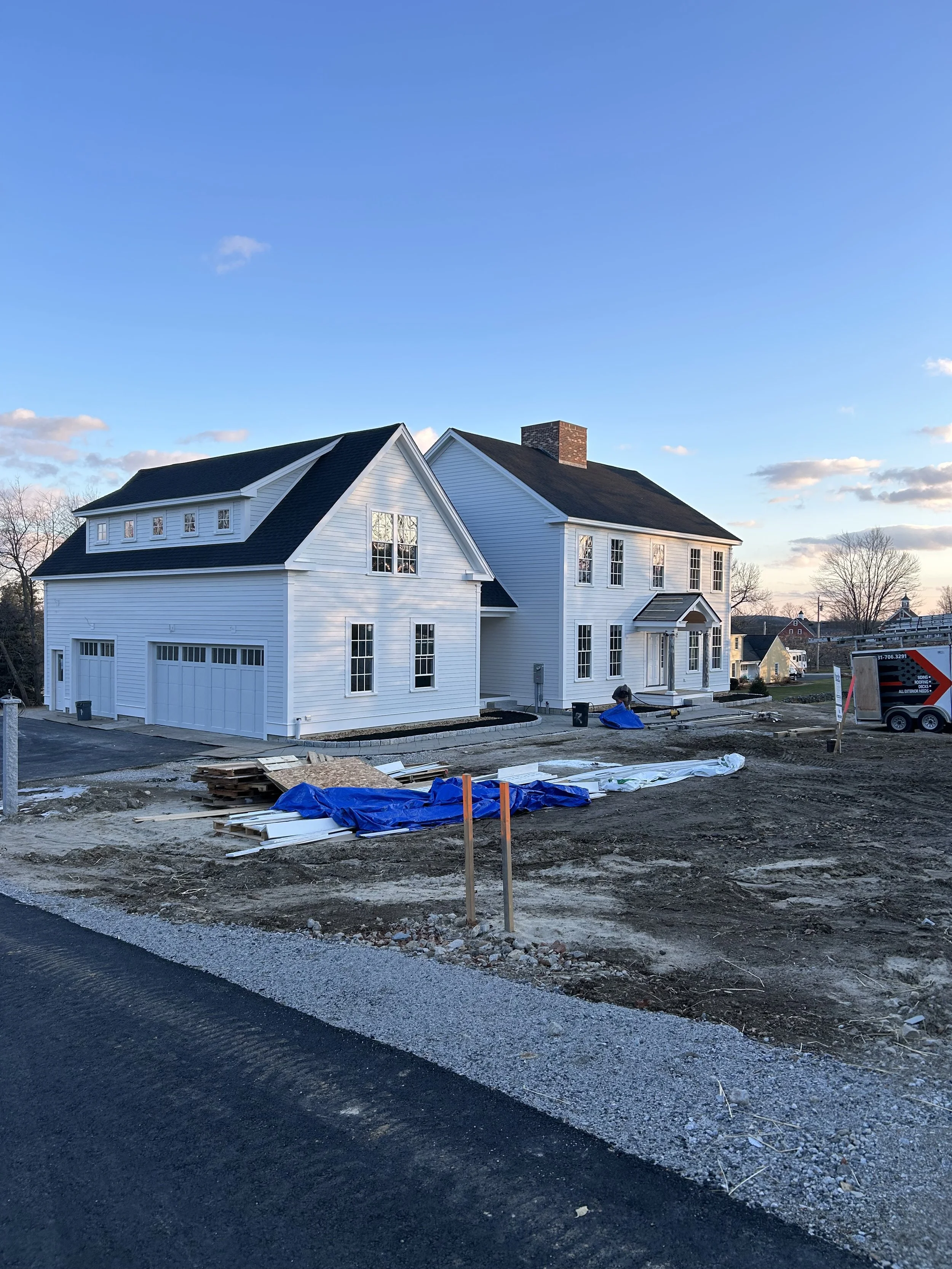 Northshore exteriors siding and roofing project