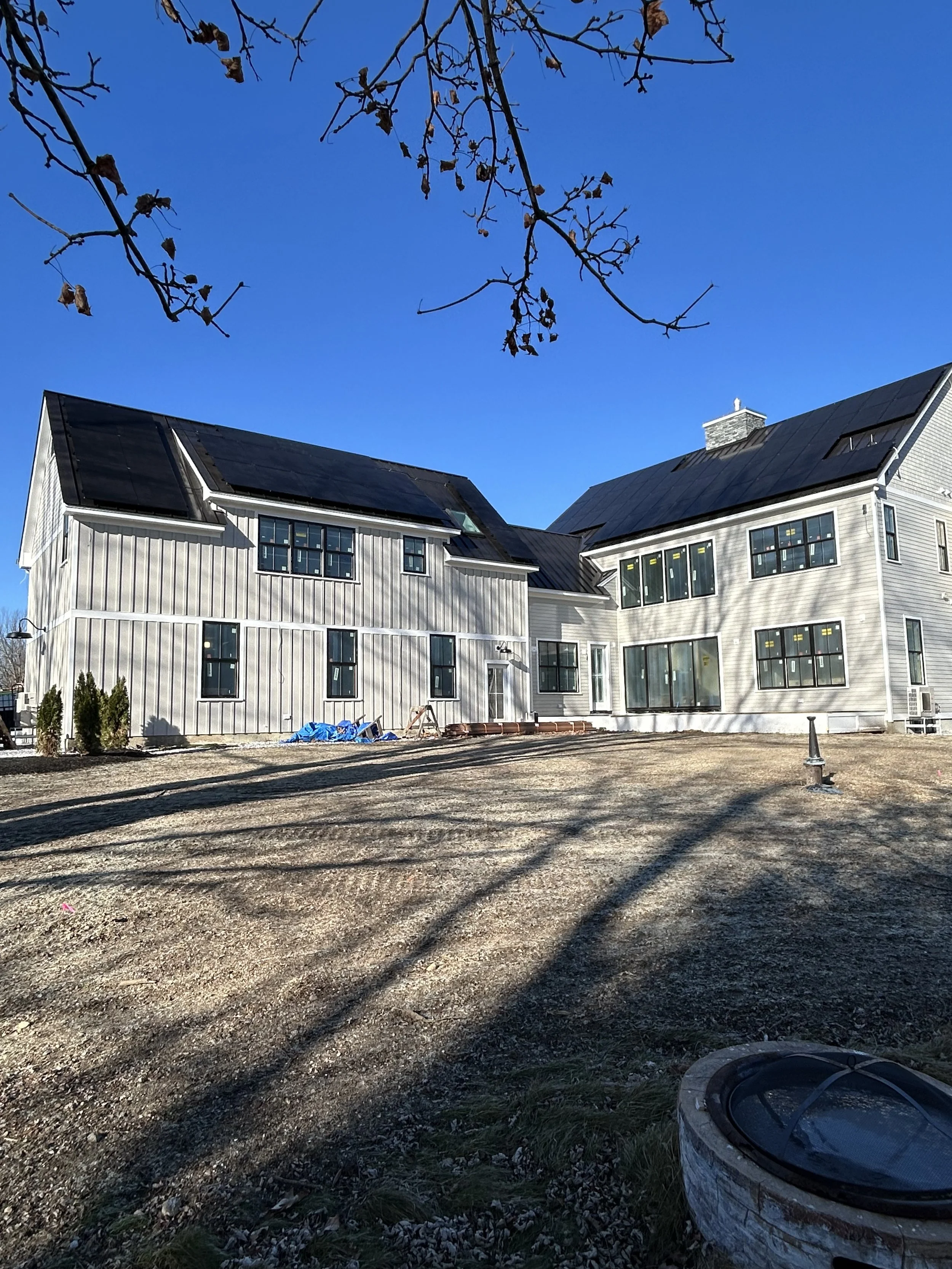 North Shore Exteriors new home build 