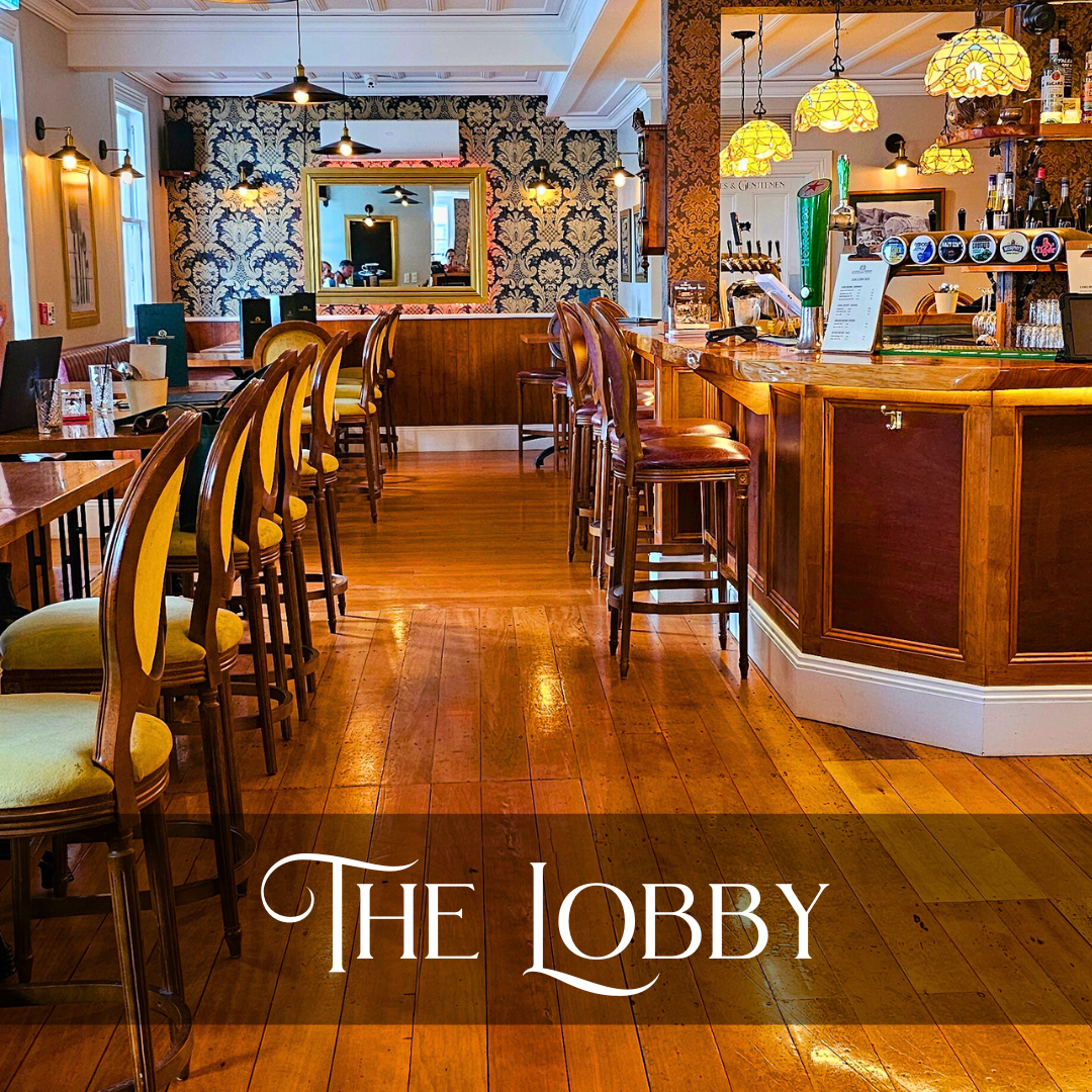 View of the Lobby dining area at The Warkworth Hotel.