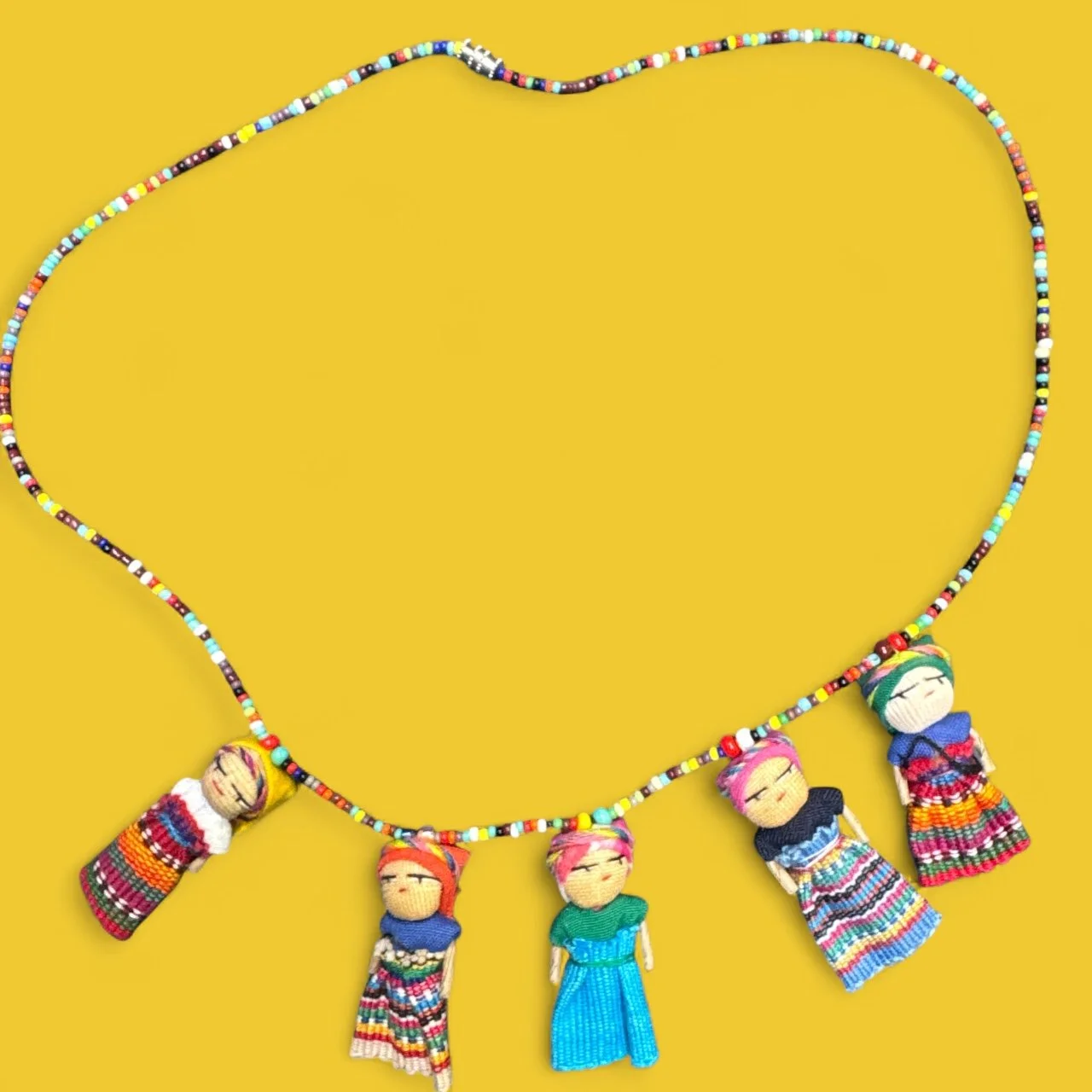 Worry Doll Necklace