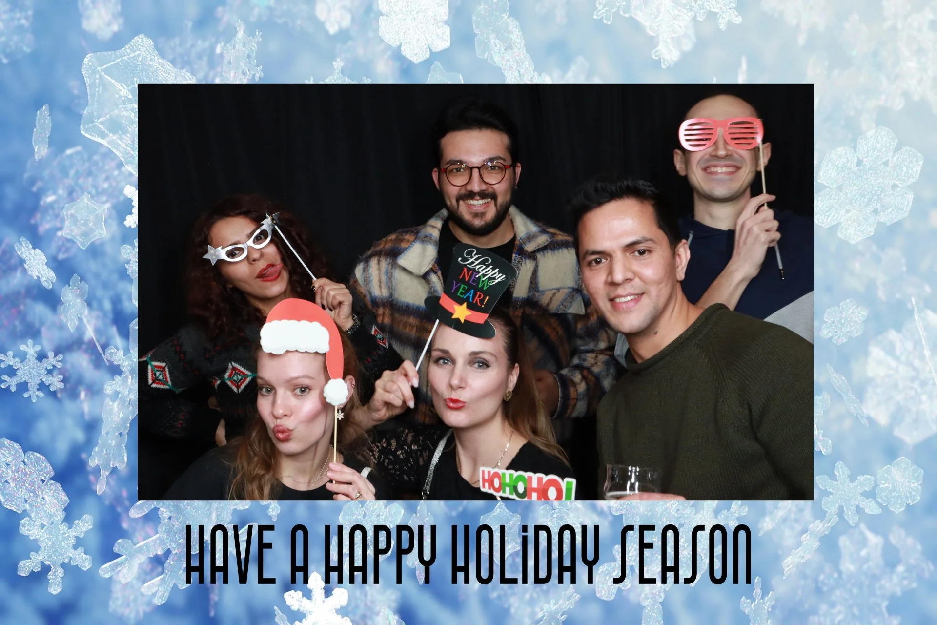 Student Association Holiday Celebration Photo Booth