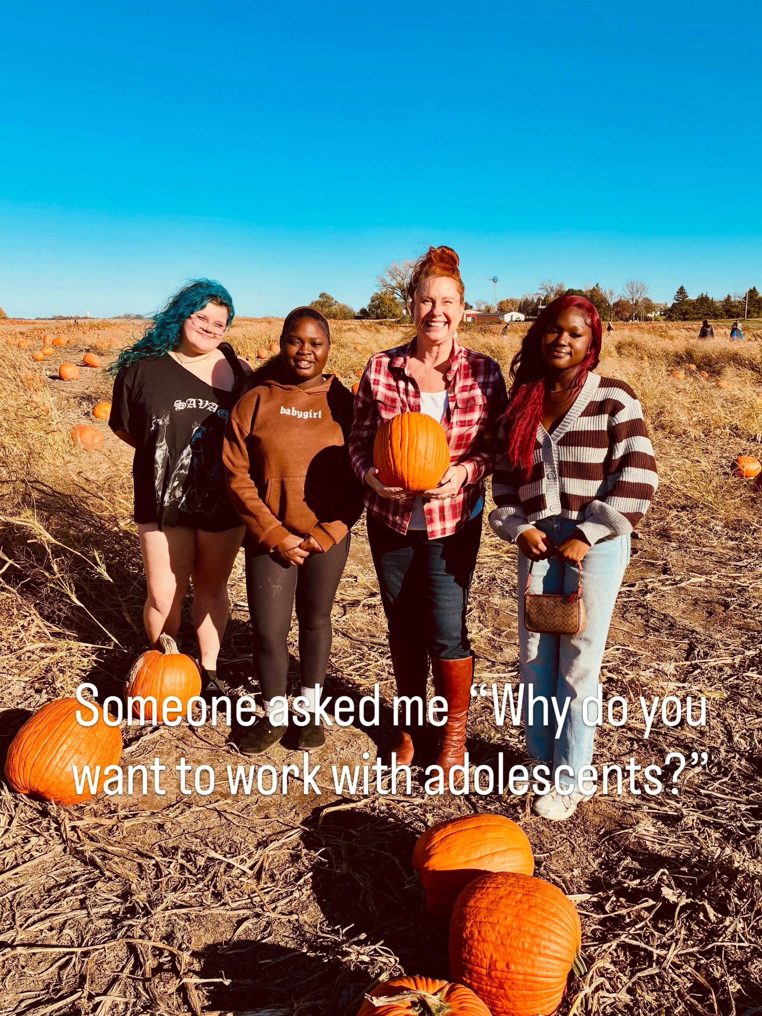 I replied&hellip; because they&rsquo;re still becoming.

Teens feel everything deeply. They question everything, and they&rsquo;re working out who they are while the whole world tells them who they should be. They aren&rsquo;t too much. They need som
