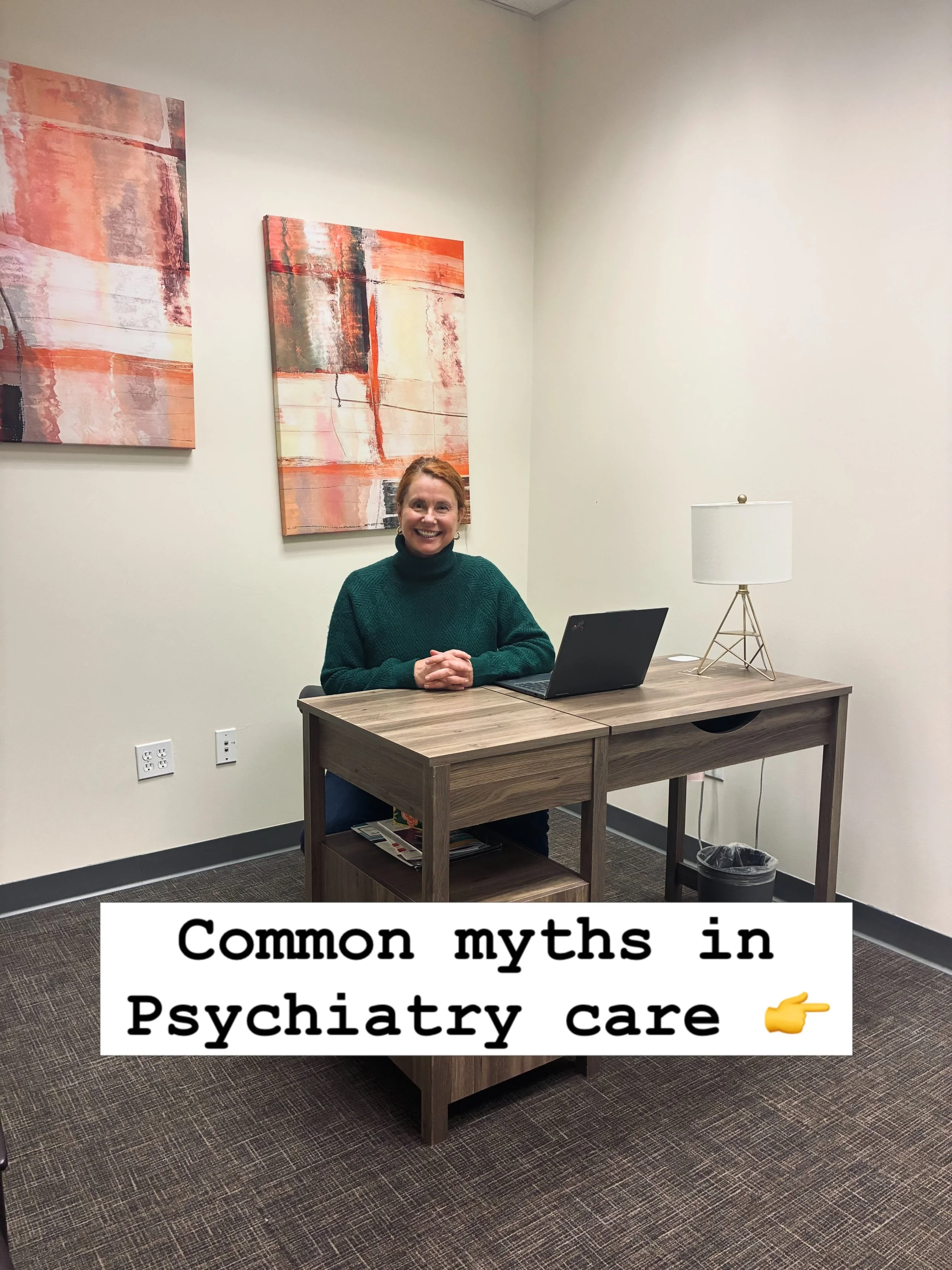 There&rsquo;s a lot of misinformation surrounding mental health and psychiatric care💭
Your mental health journey deserves to be guided by facts, compassion, and personalized care.

💬 Curious about how psychiatry could support you? Let&rsquo;s talk!