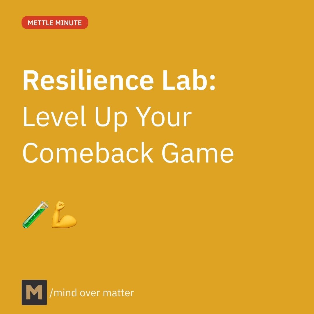 Ever wonder why some players bounce back super fast after messing up? 

Scientists have been digging into this, and they've found some pretty cool stuff. 

Turns out, bouncing back (they call it resilience) is kinda like a muscle - the more you use i