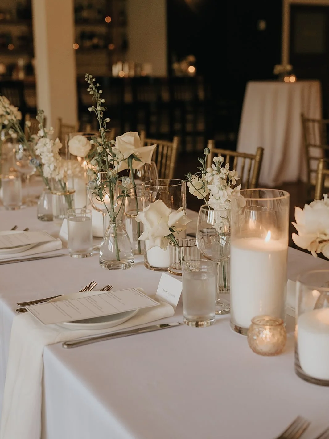 Celebrating Carlie and Adam&rsquo;s reception at the @jackrabbit_club 🍾✨ The open kitchen energy to the cozy candlelit dinner (ambiance courtesy @stacykfloral ) was perfection!! Honored to have been part of the day 🤍

Vendors:
Coordinator: @ember_e